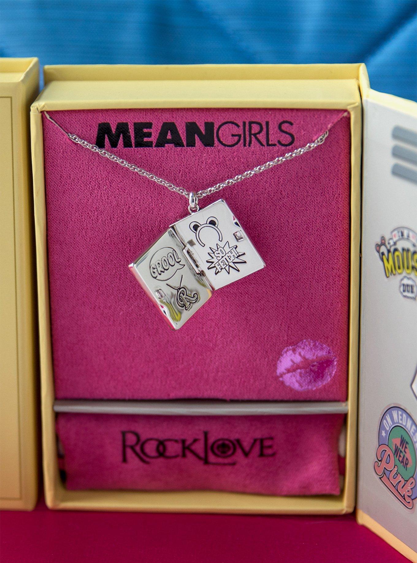 Mean Girls X RockLove Burn Book Necklace, , alternate
