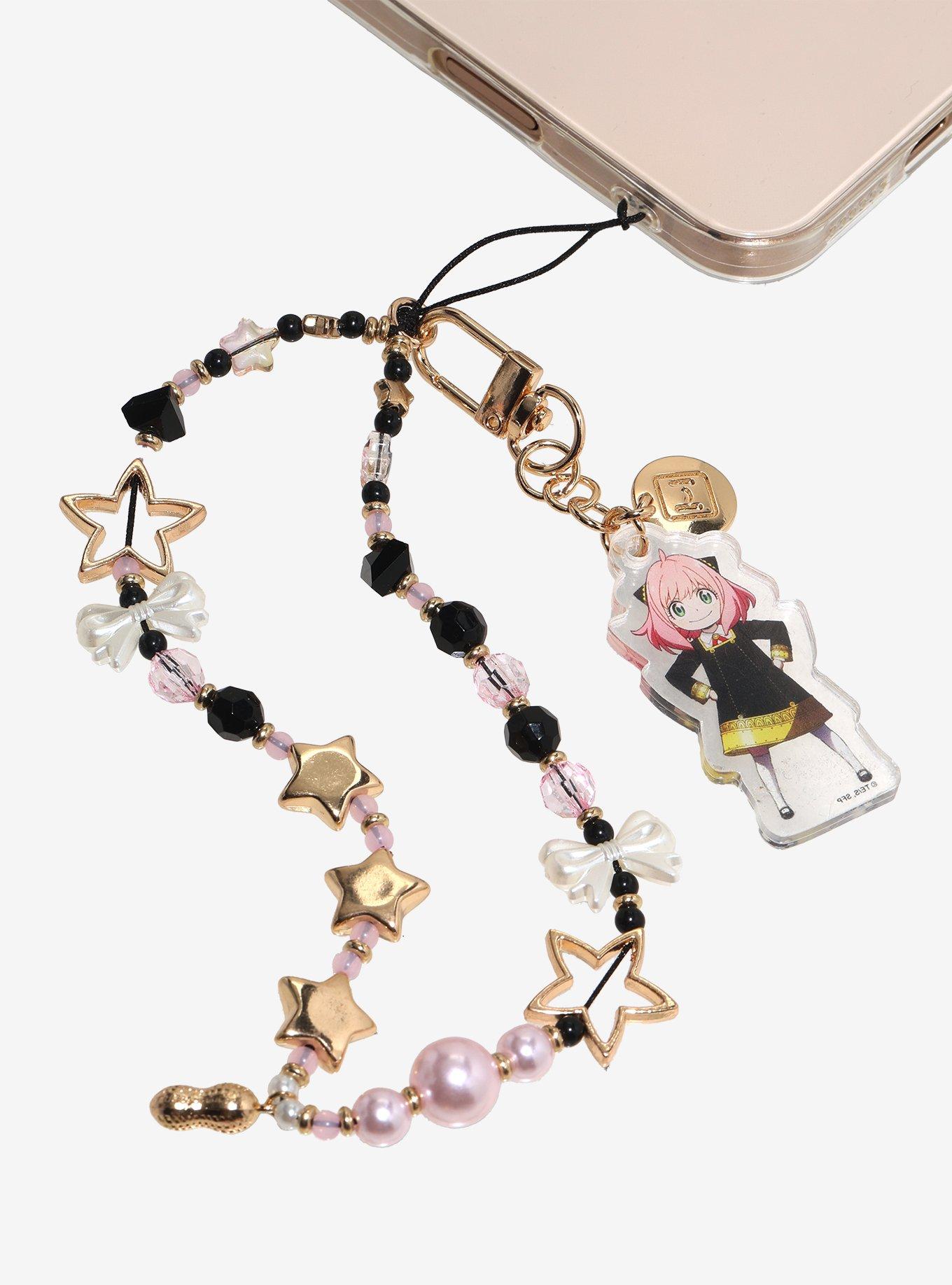 Hamee Spy X Family Anya Beaded Phone Charm, , hi-res
