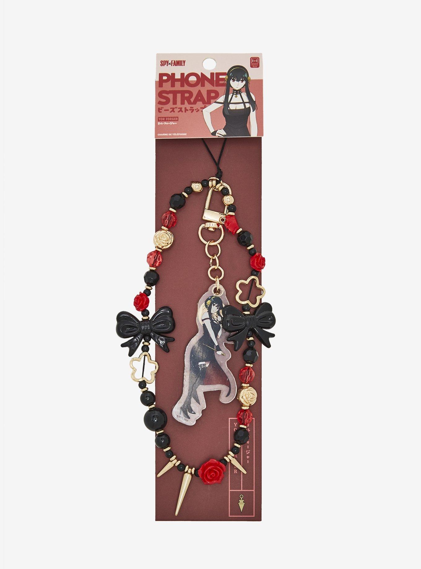Spy X Family Yor Bead Phone Charm, , alternate