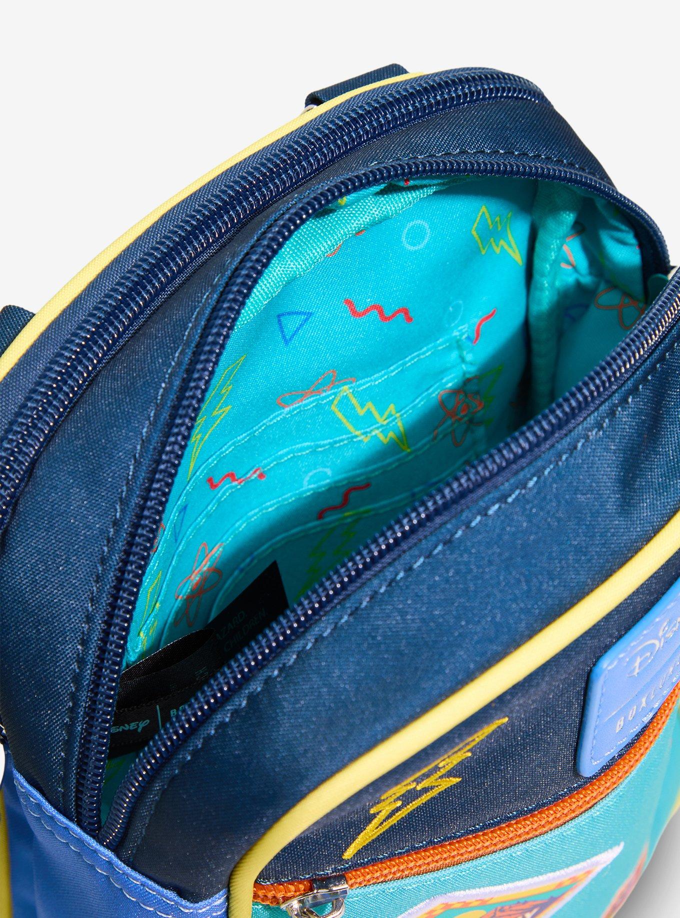 Disney A Goofy Movie Stamps Travel Crossbody Bag — BoxLunch Exclusive
