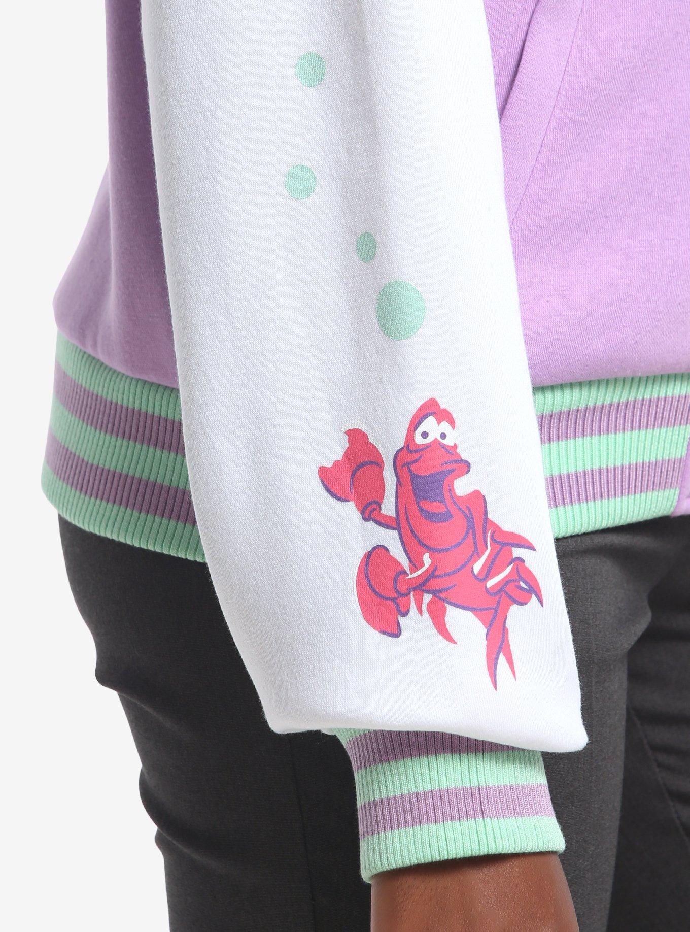 Disney The Little Mermaid Ariel Varsity Jacket, MULTI, alternate - view 4