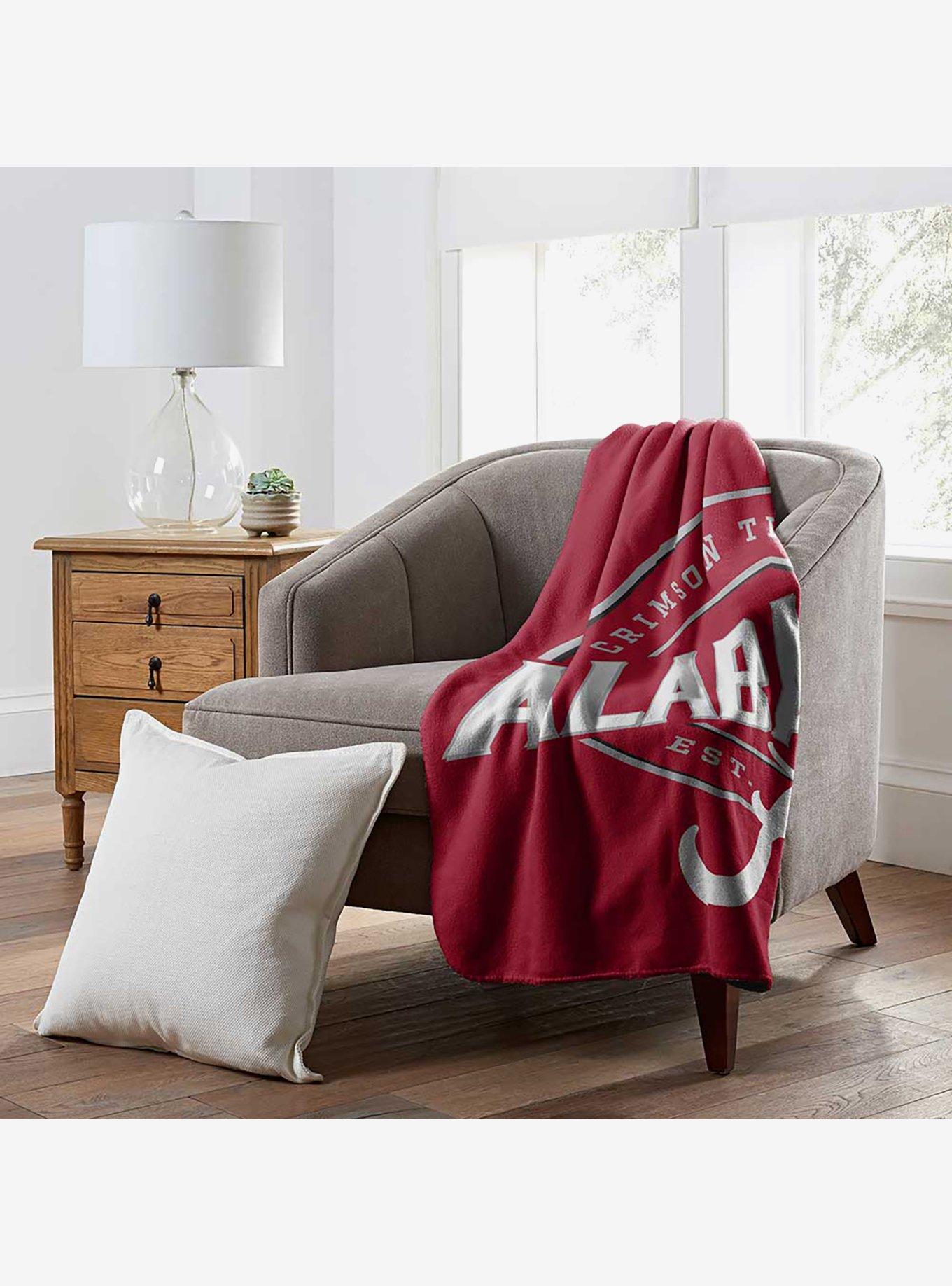 NCAA Alabama Campaign Fleece Throw Blanket, , hi-res