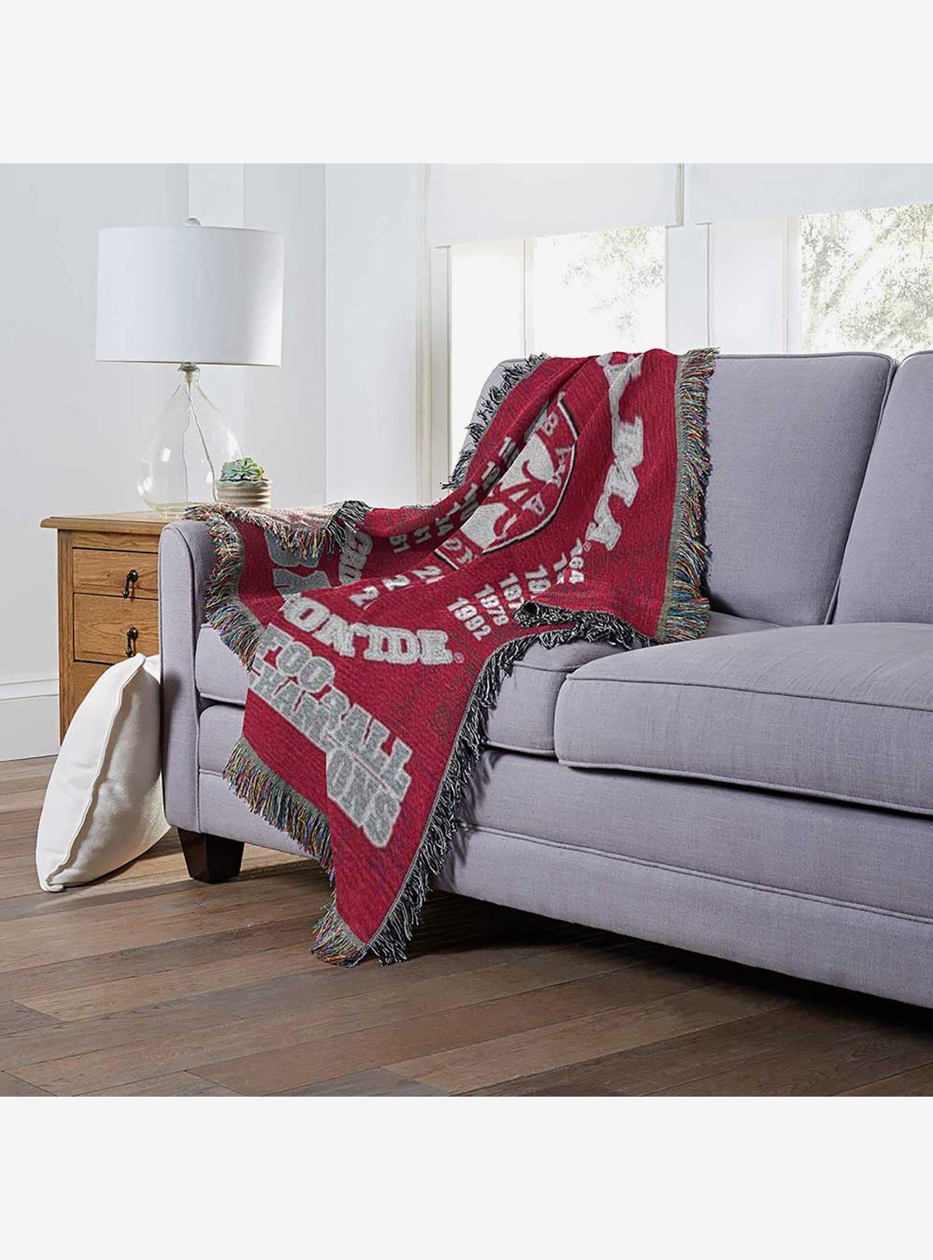 NCAA Alabama Commemorative Series Tapestry Throw, , alternate