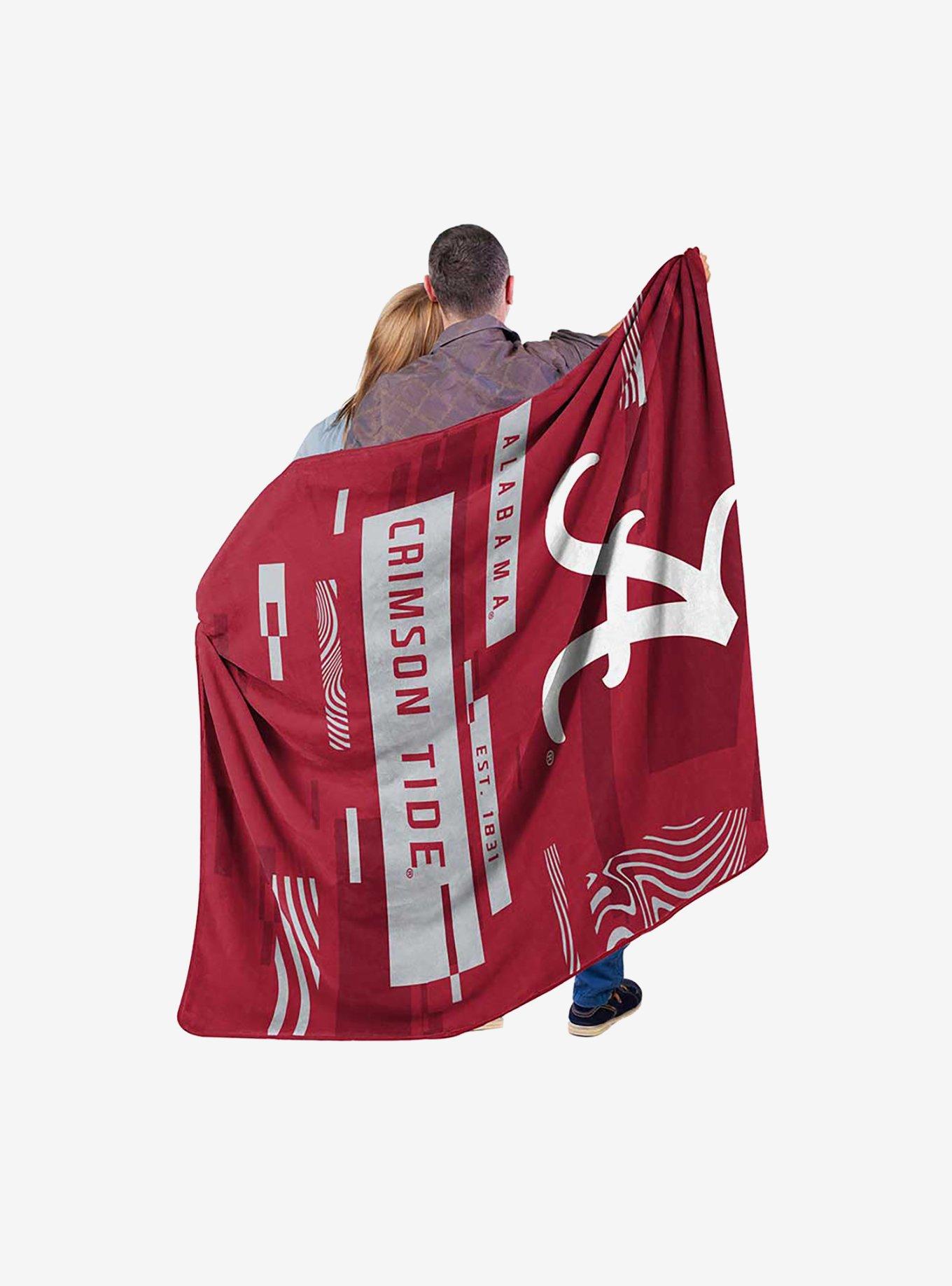 NCAA Alabama Digitize Raschel Throw Blanket, , hi-res