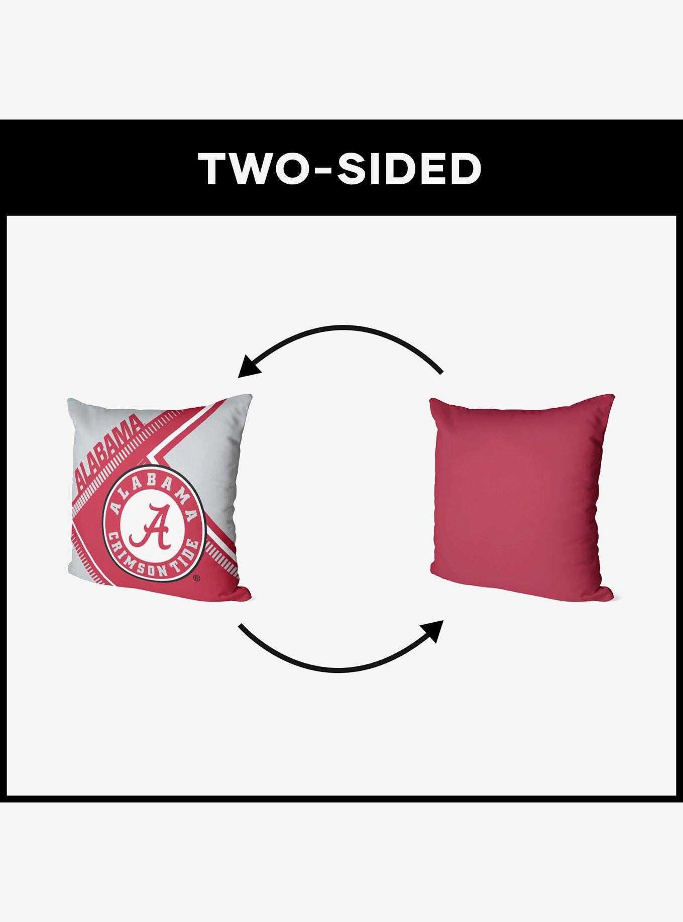 NCAA Alabama Crimson Tide Pulsewave Throw Pillow, , alternate
