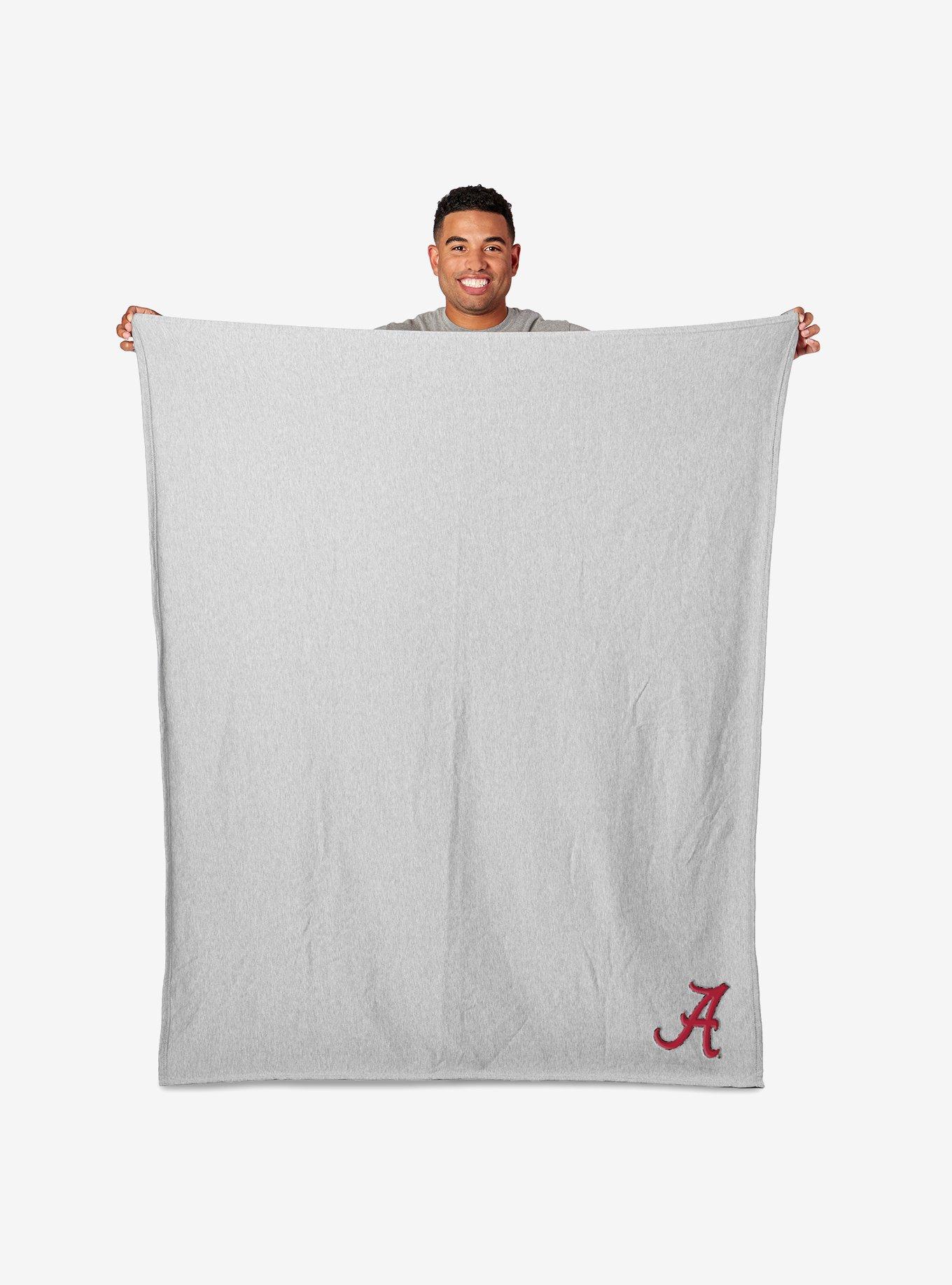 NCAA Alabama Crimson Tide Logo Sweatshirt Throw Blanket, , hi-res
