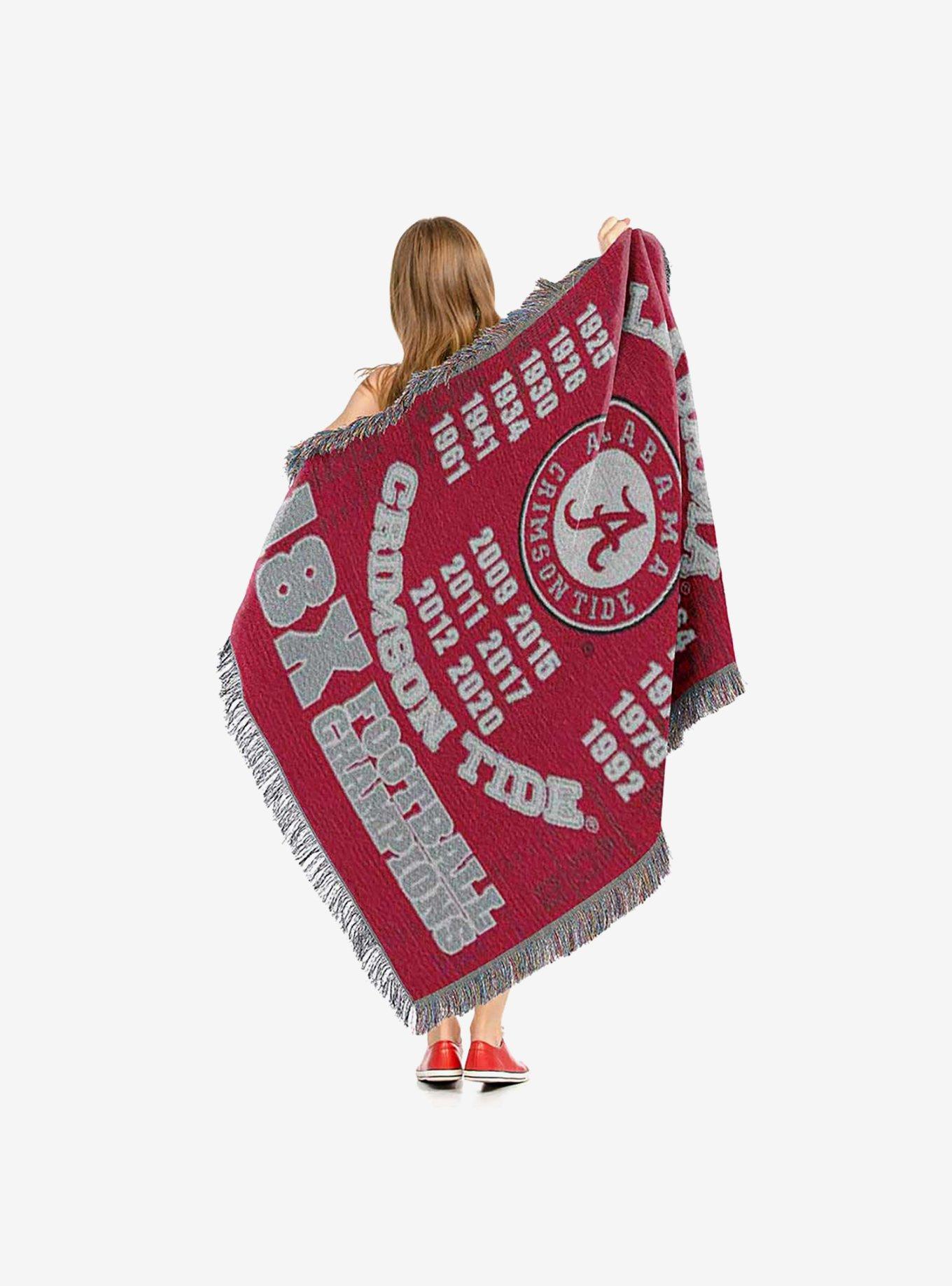 NCAA Alabama Commemorative Series Tapestry Throw