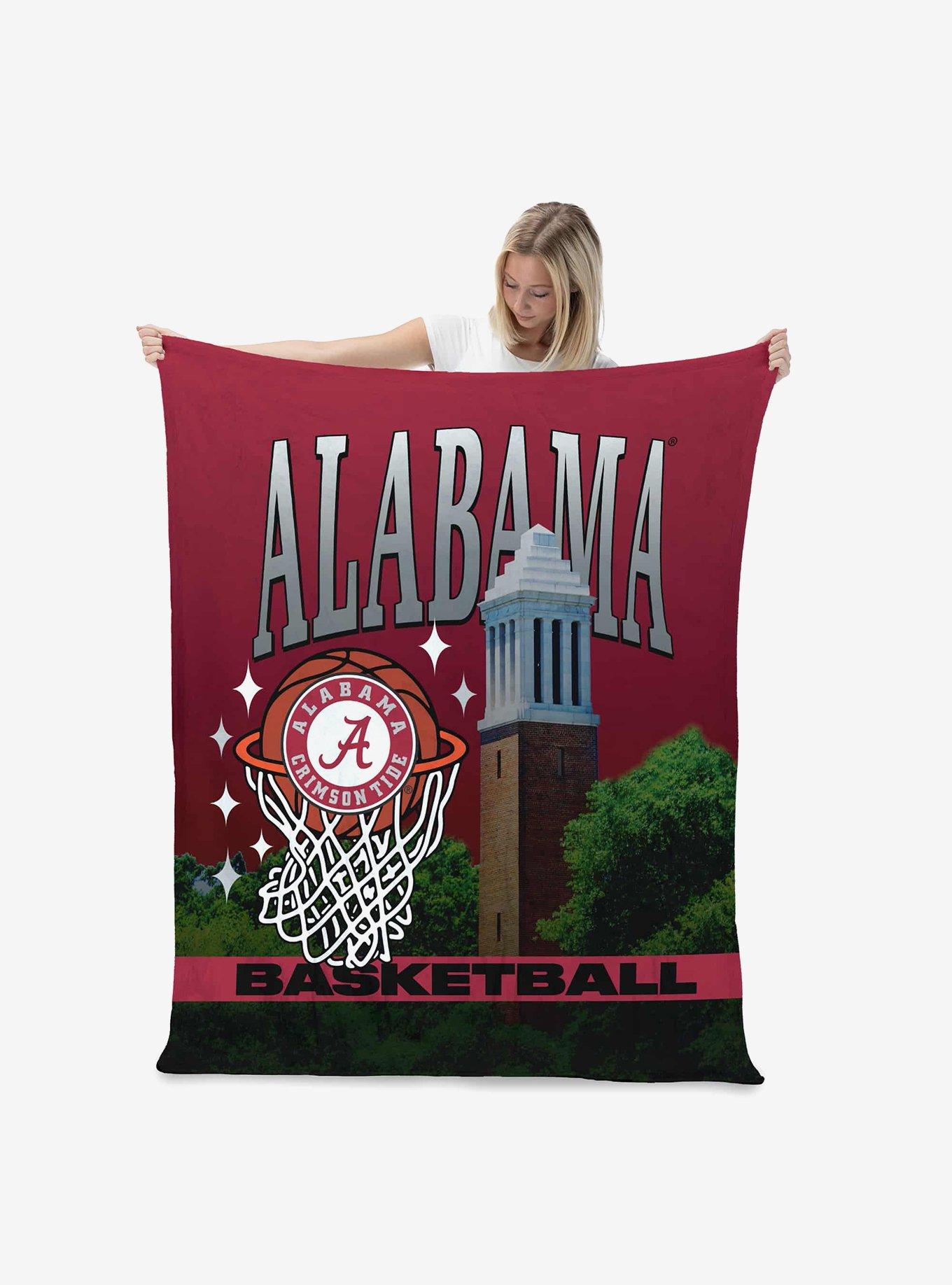NCAA Alabama Crimson Tide BBall Love Silk Touch Throw Blanket