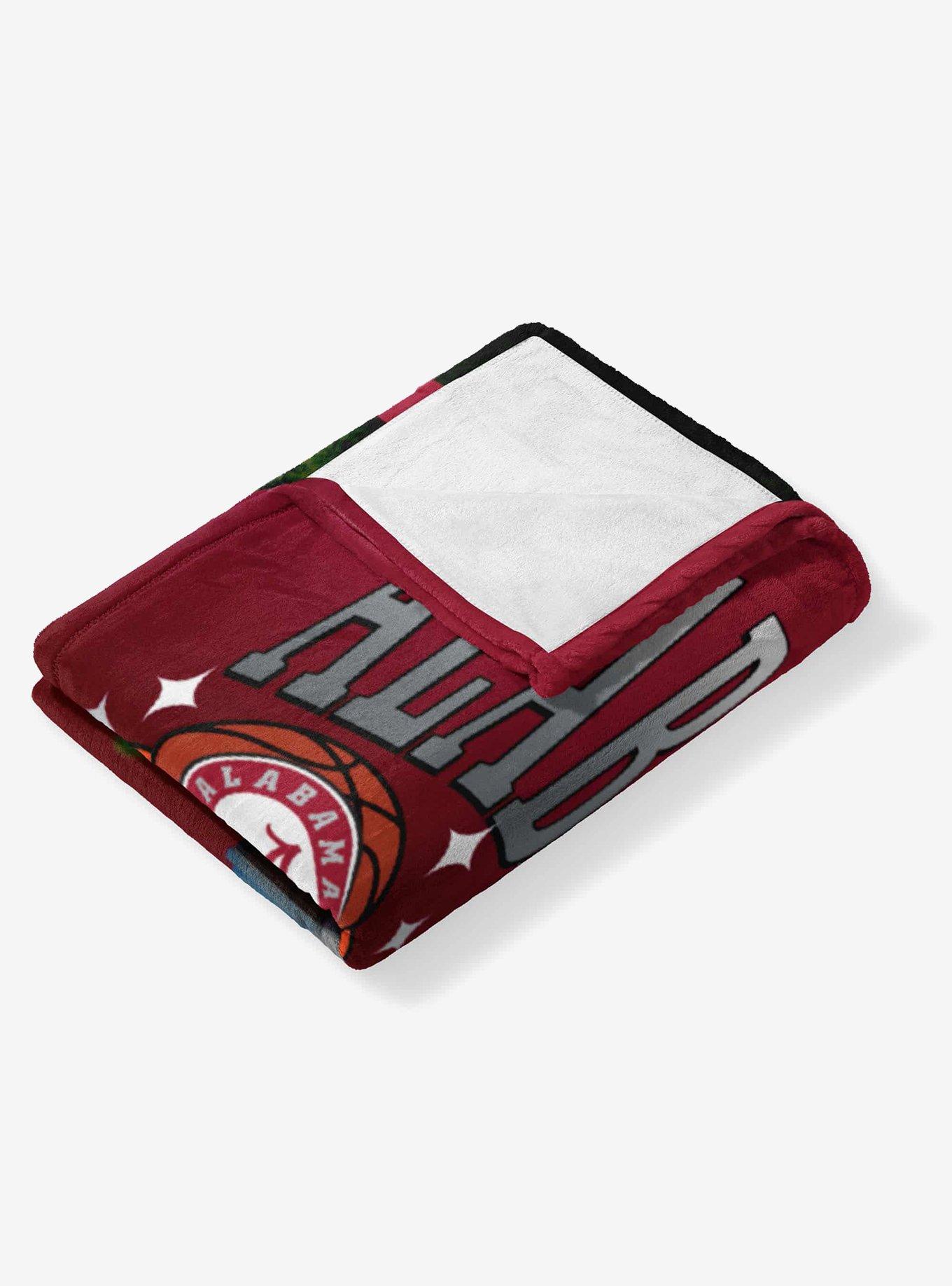 NCAA Alabama Crimson Tide BBall Love Silk Touch Throw Blanket, , alternate