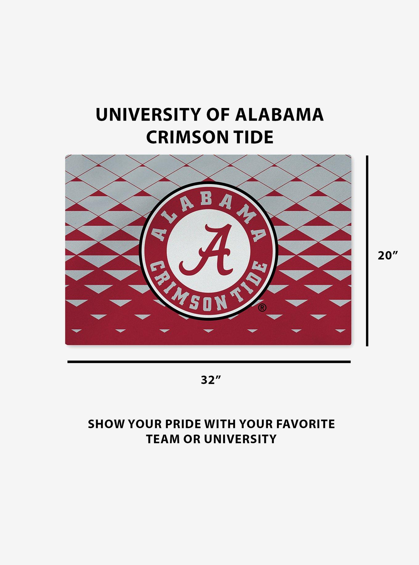 NCAA Alabama Crimson Tide Dropzone Washable Rug, , alternate