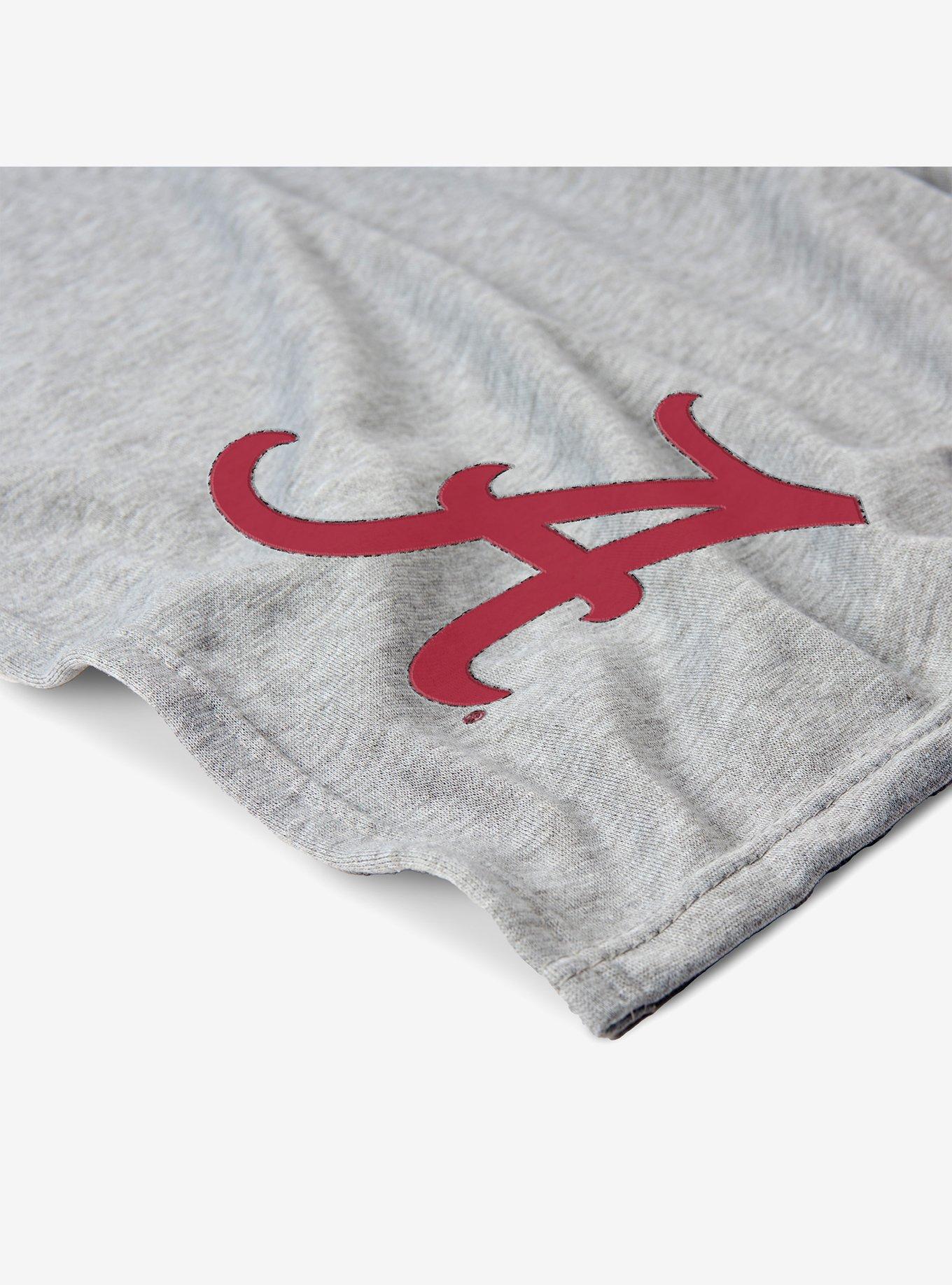 NCAA Alabama Crimson Tide Logo Sweatshirt Throw Blanket