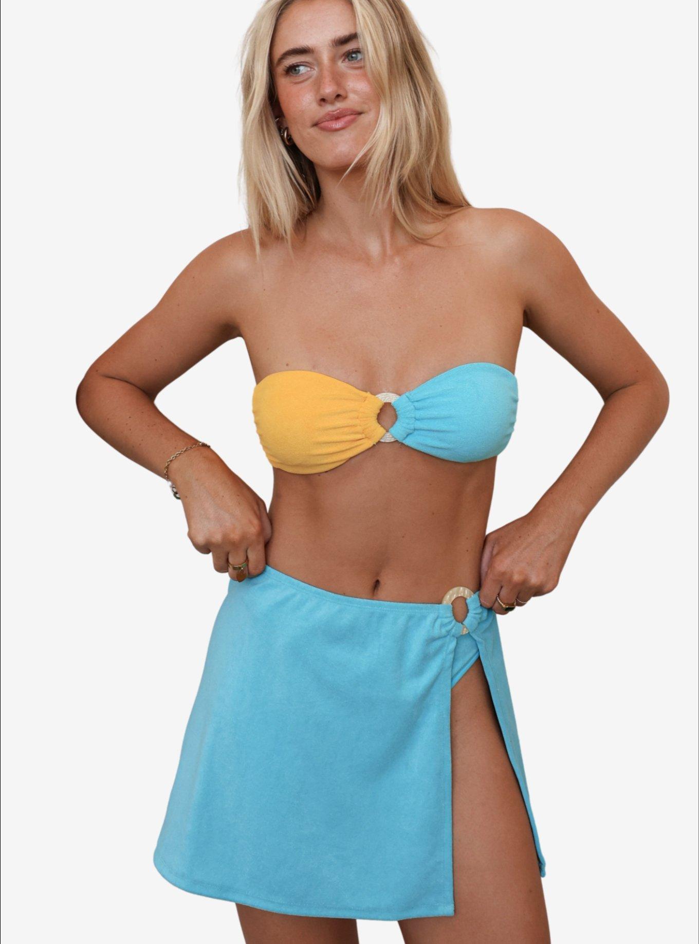 Dippin' Daisy's Terry Tango Skirt, BLUE, alternate