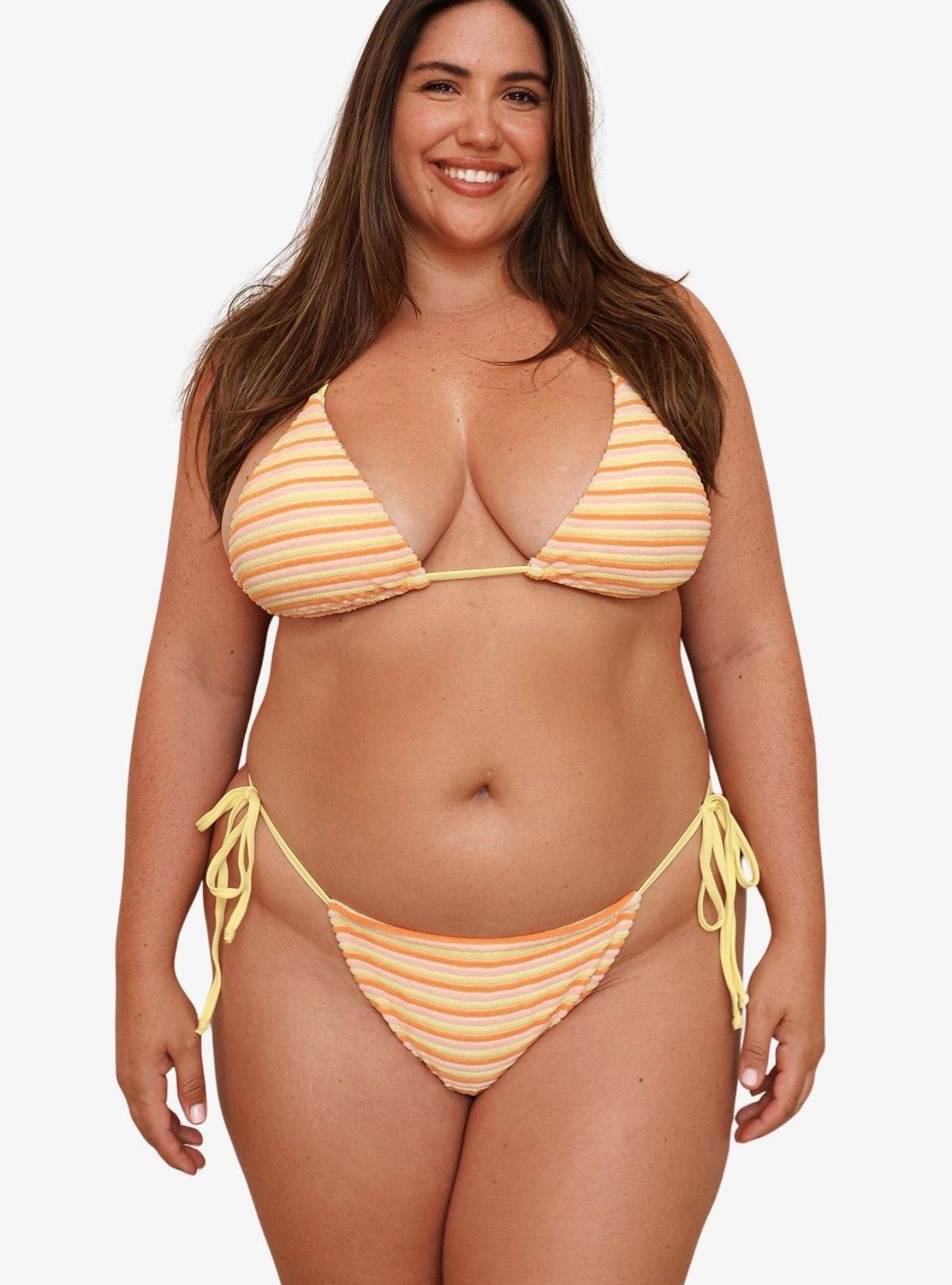 Dippin' Daisy's Flop Mori Super Cheeky Bikini Bottom, ORANGE, alternate