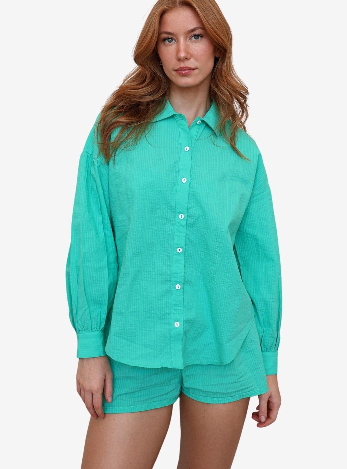 Dippin' Daisy's Mint Olivia Top, BLUE, alternate