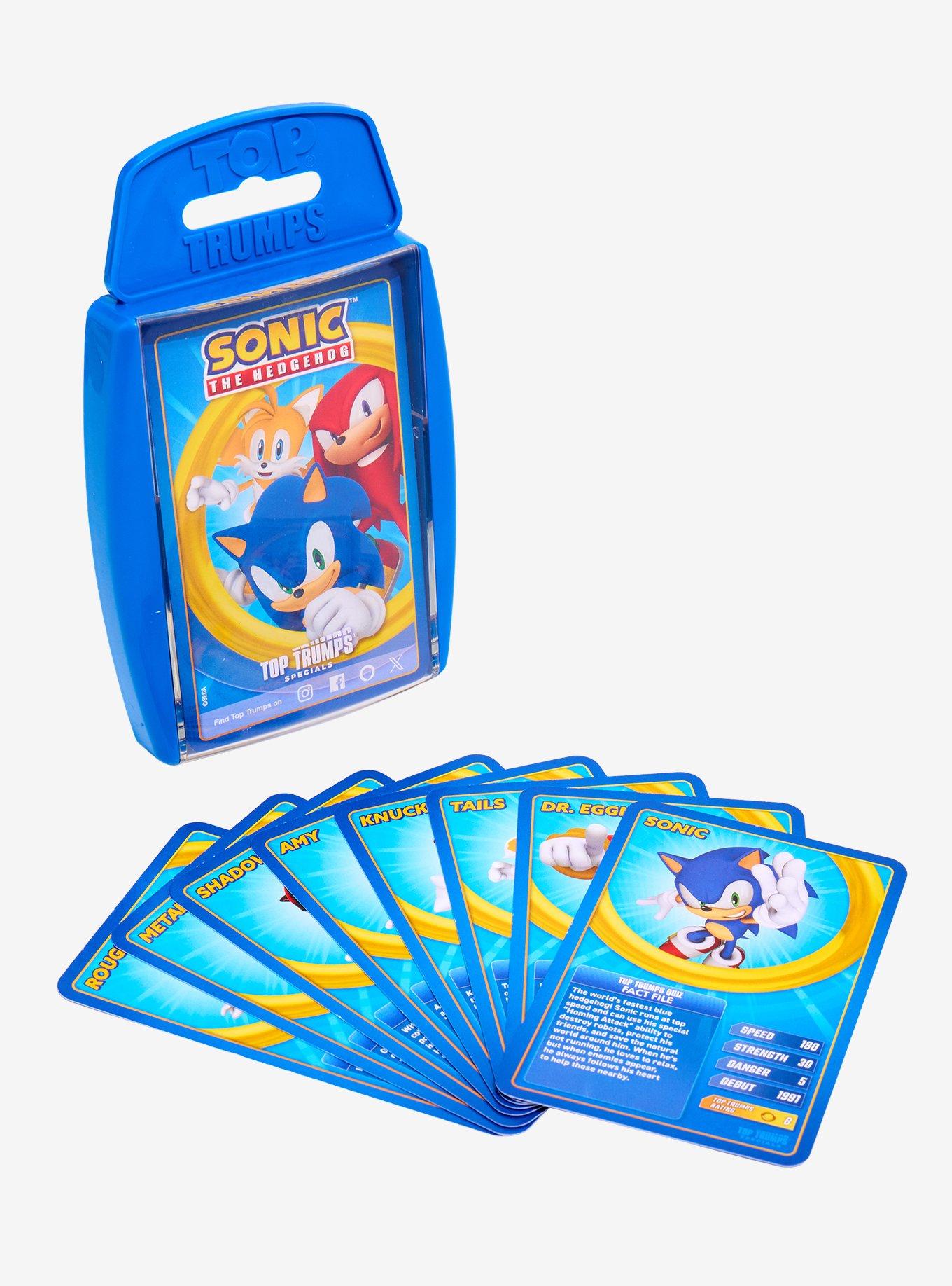 Sonic The Hedgehog Top Trumps Card Game, , hi-res