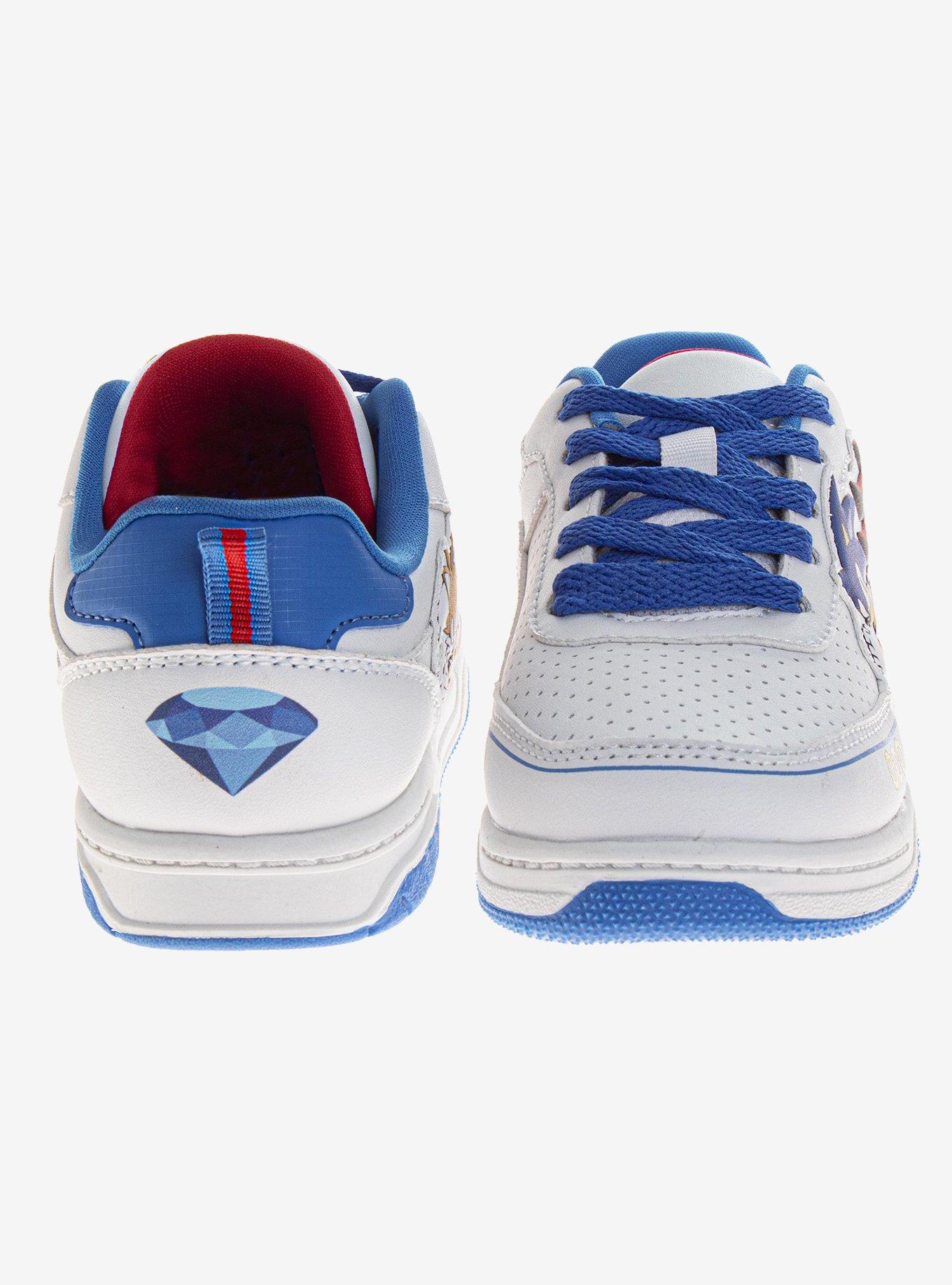 Sonic The Hedgehog Lace-Up Kids Sneakers, BRIGHT WHITE, alternate - view 3