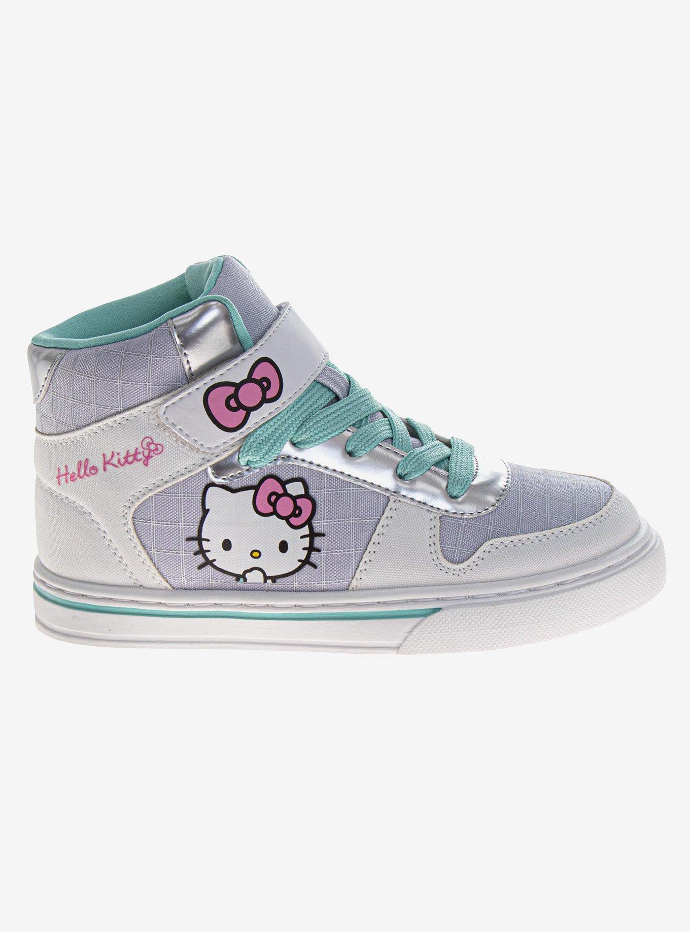 Hello Kitty High-Top Hook & Loop Kids Sneakers, , hi-res