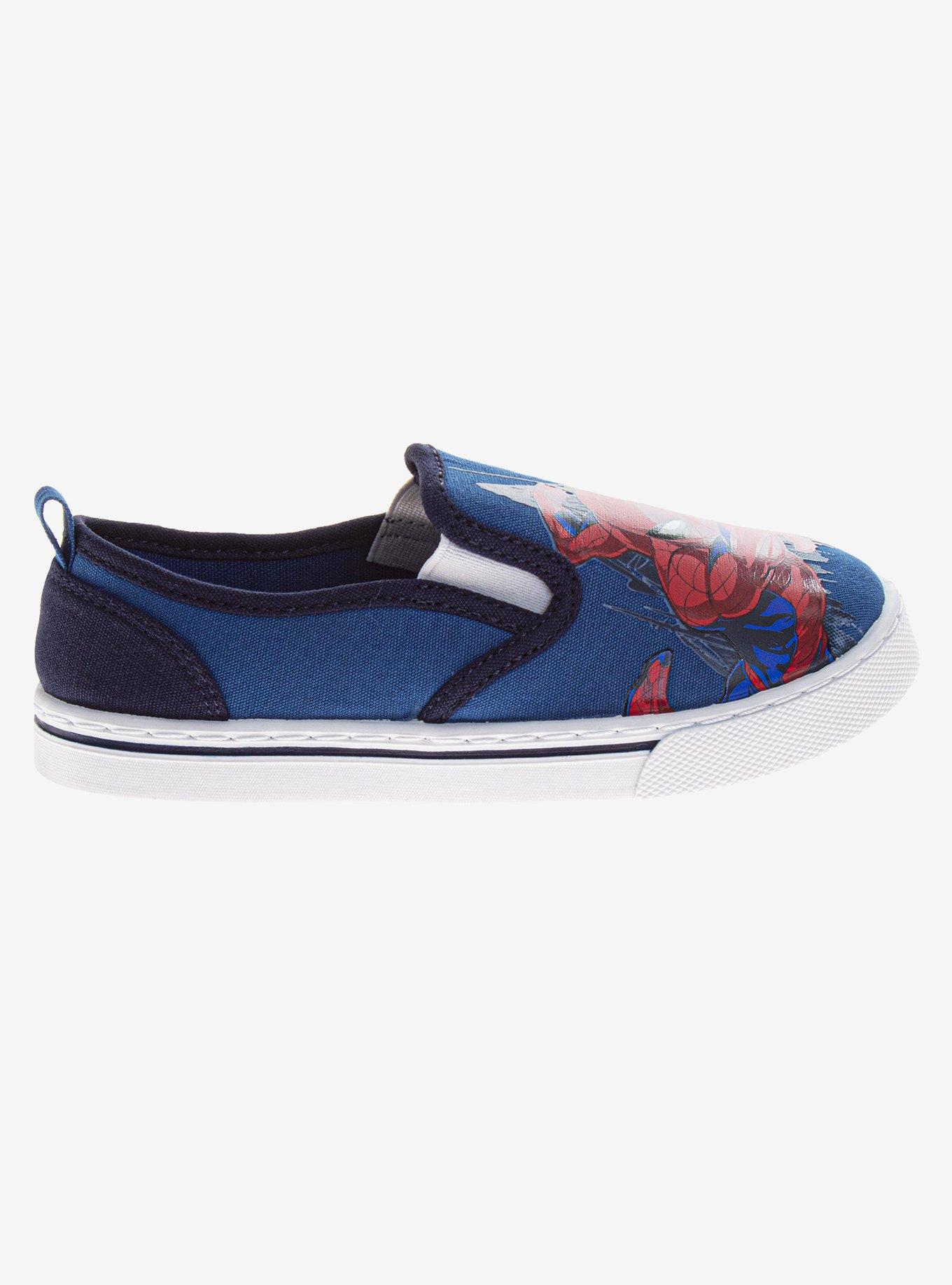 Marvel Spider-Man Canvas Slip-On Kids Sneakers, , hi-res