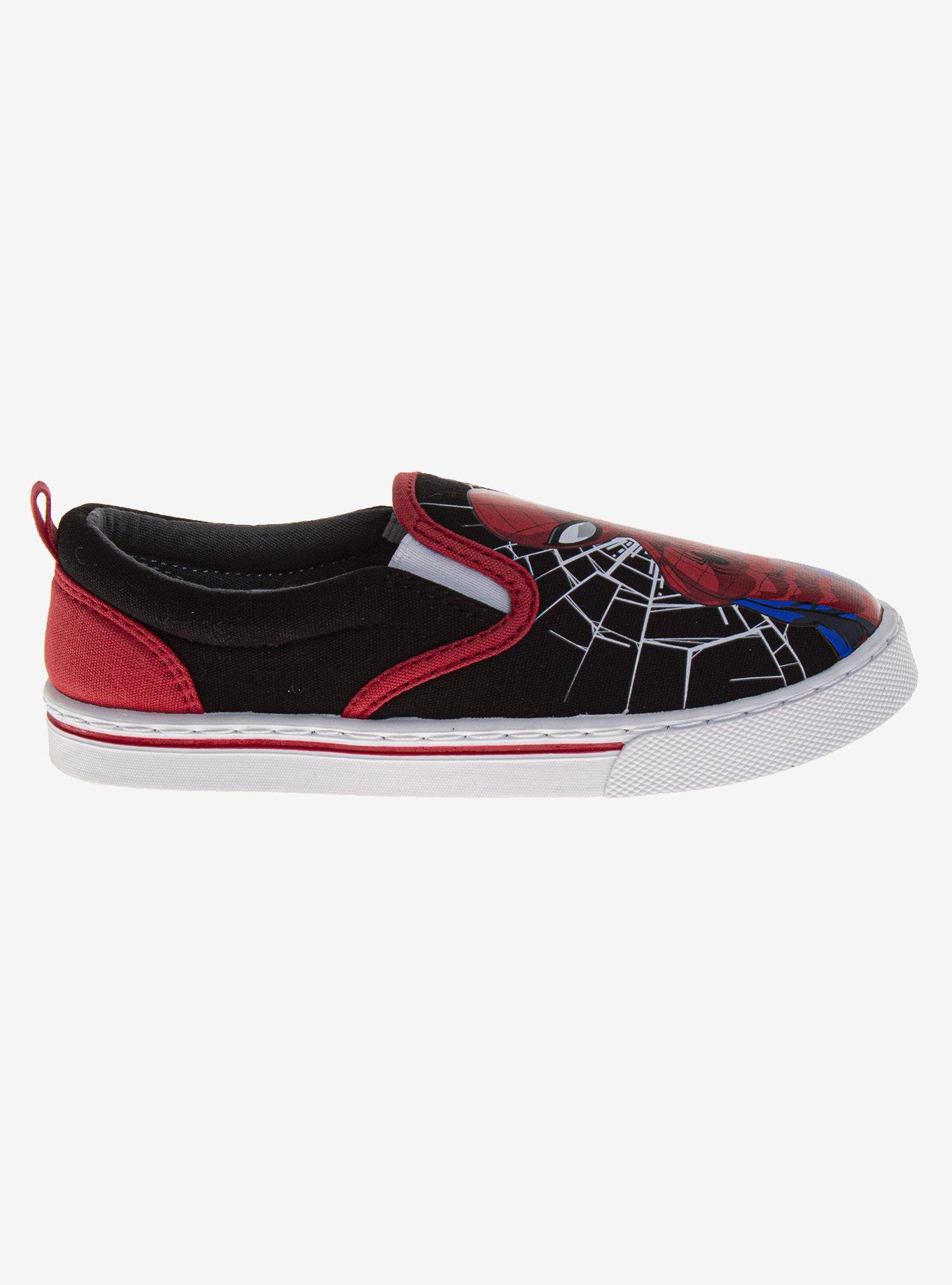 Marvel Spider-Man Canvas Slip-On Kids Sneakers, , hi-res
