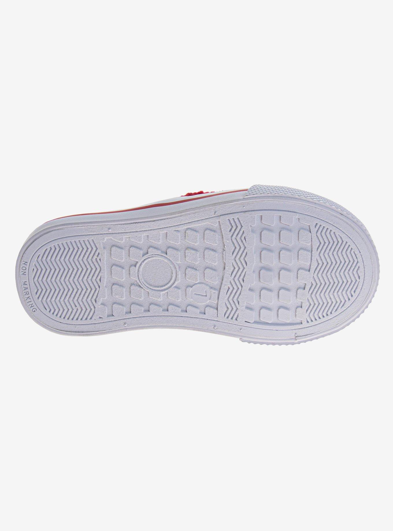 Marvel Spider-Man Canvas Slip-On Kids Sneakers, RED, alternate - view 4