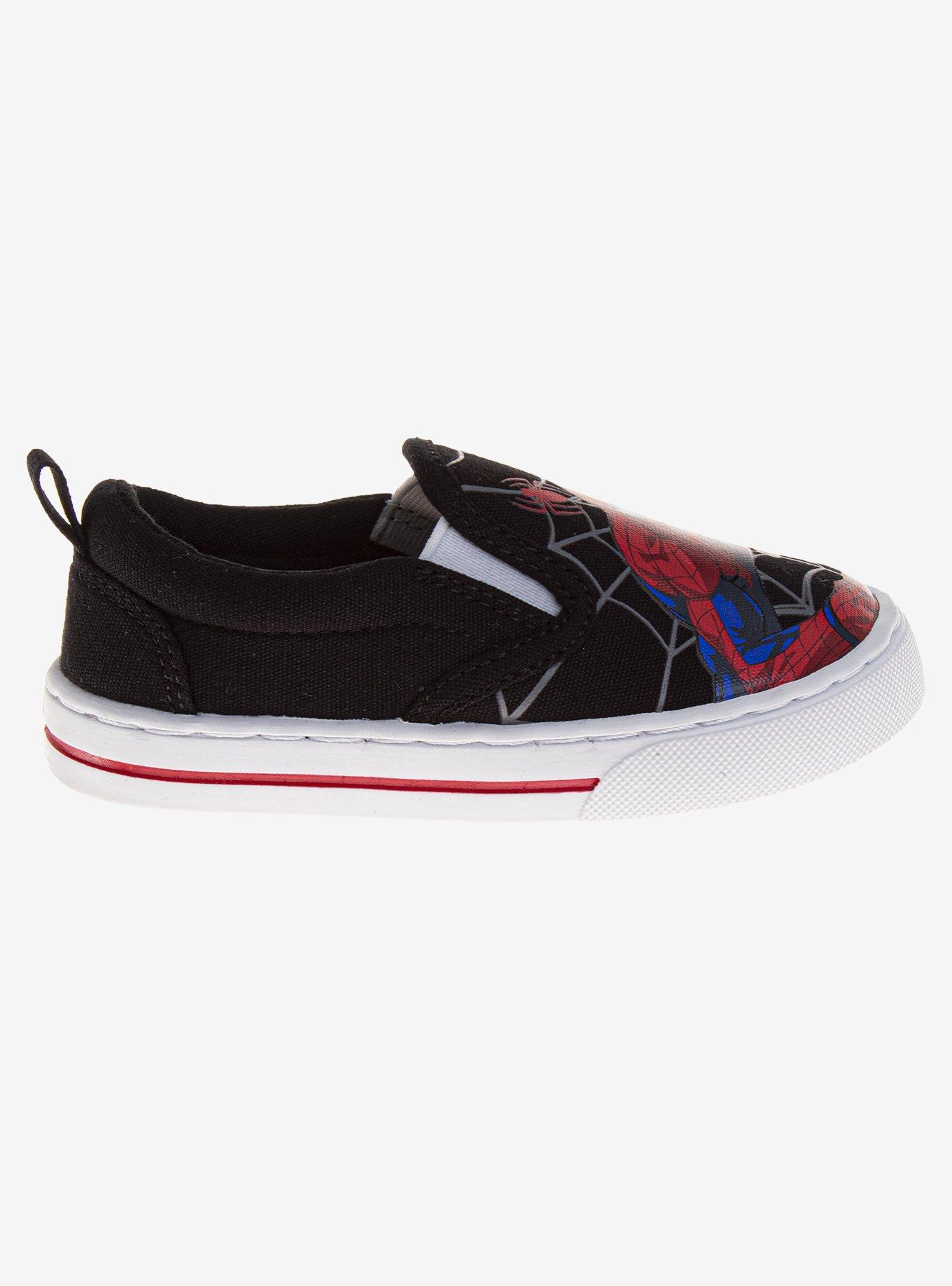 Marvel Spider-Man Canvas Slip-On Toddler & Little Kids Sneakers, , hi-res