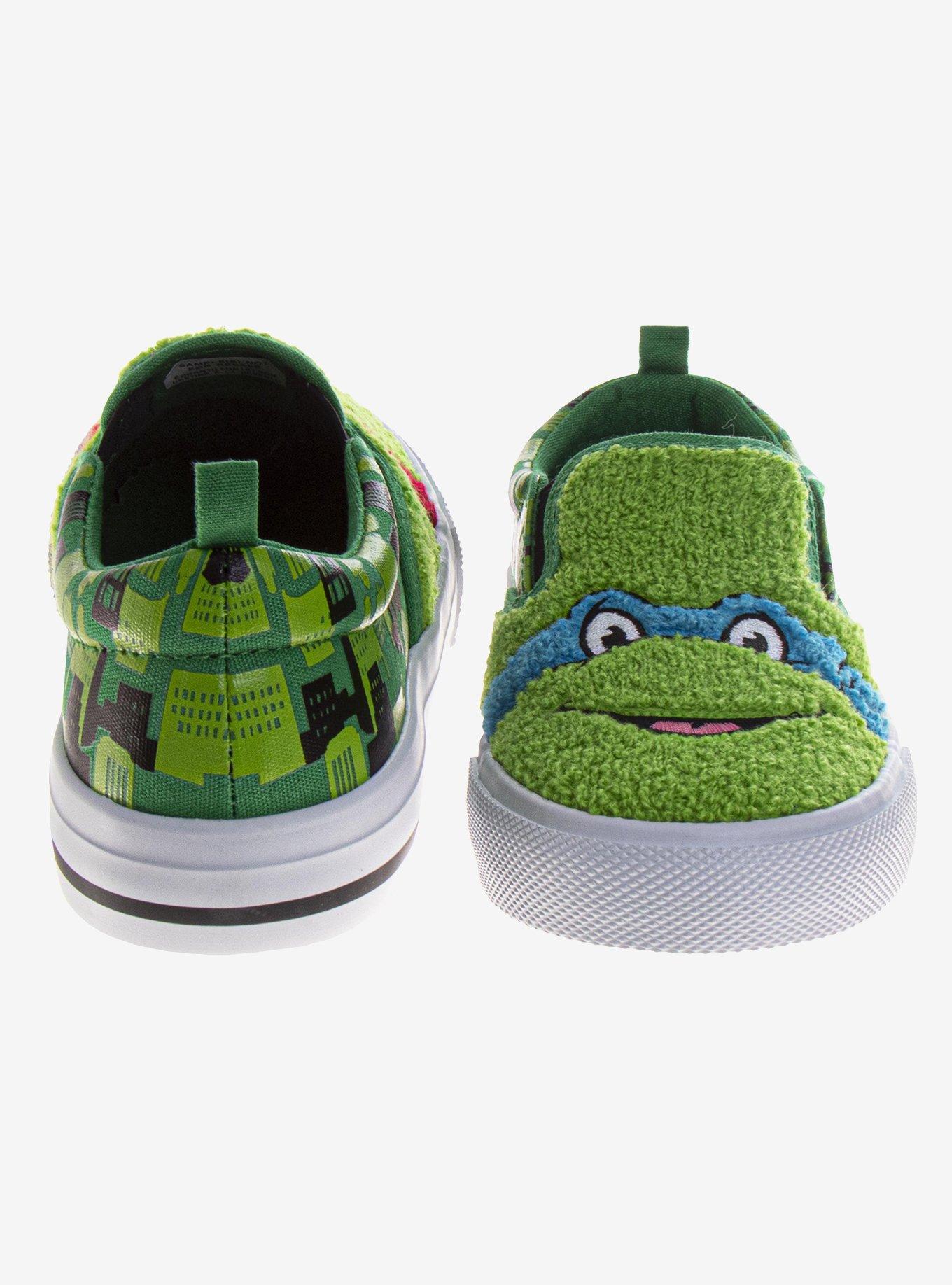 Teenage Mutant Ninja Turtles Canvas Toddler & Little Kids Sneakers, GREEN, alternate - view 3