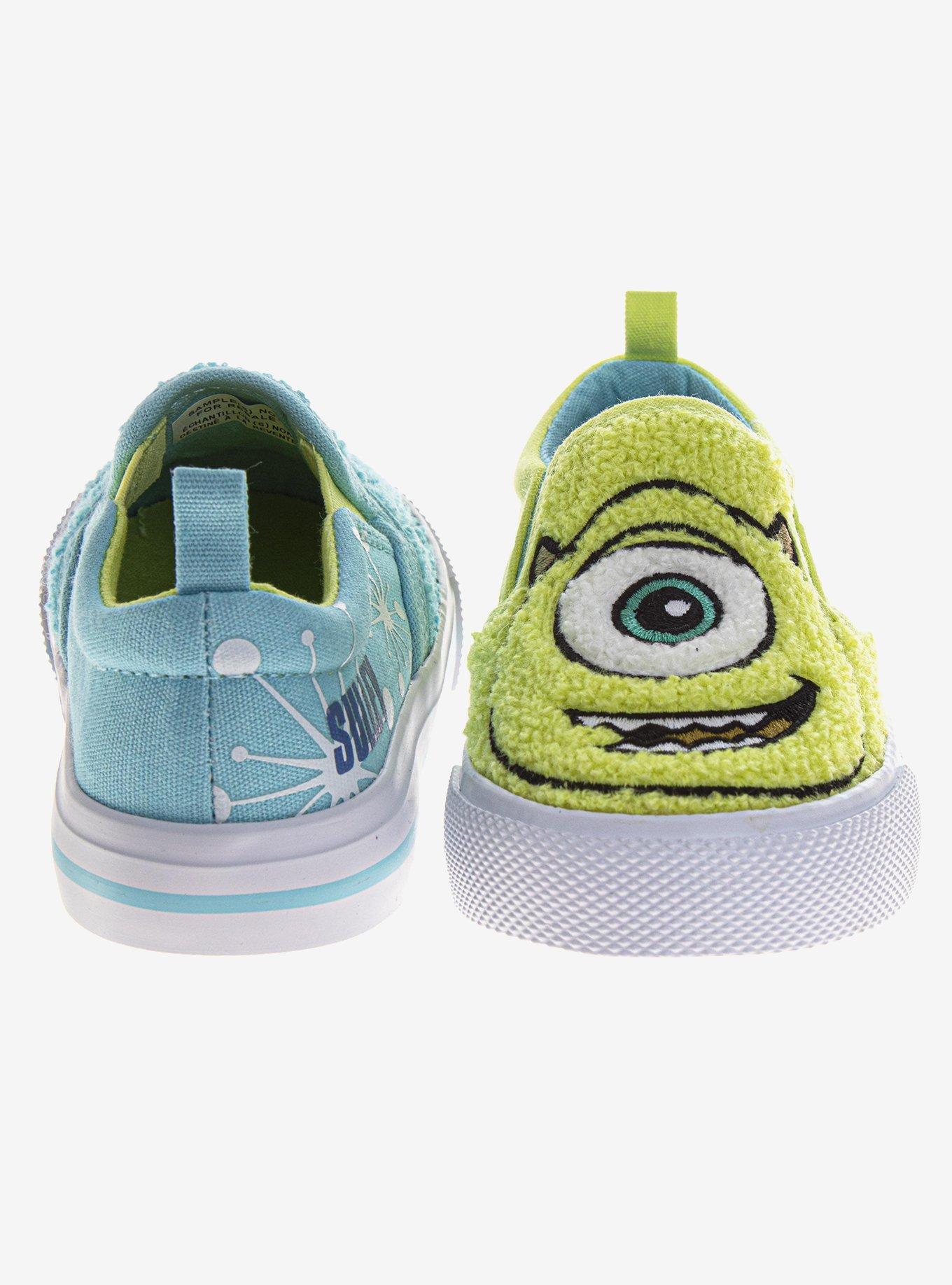 Disney Pixar Monsters Inc. Canvas Toddler & Little Kids Sneakers, BLUE, alternate - view 3