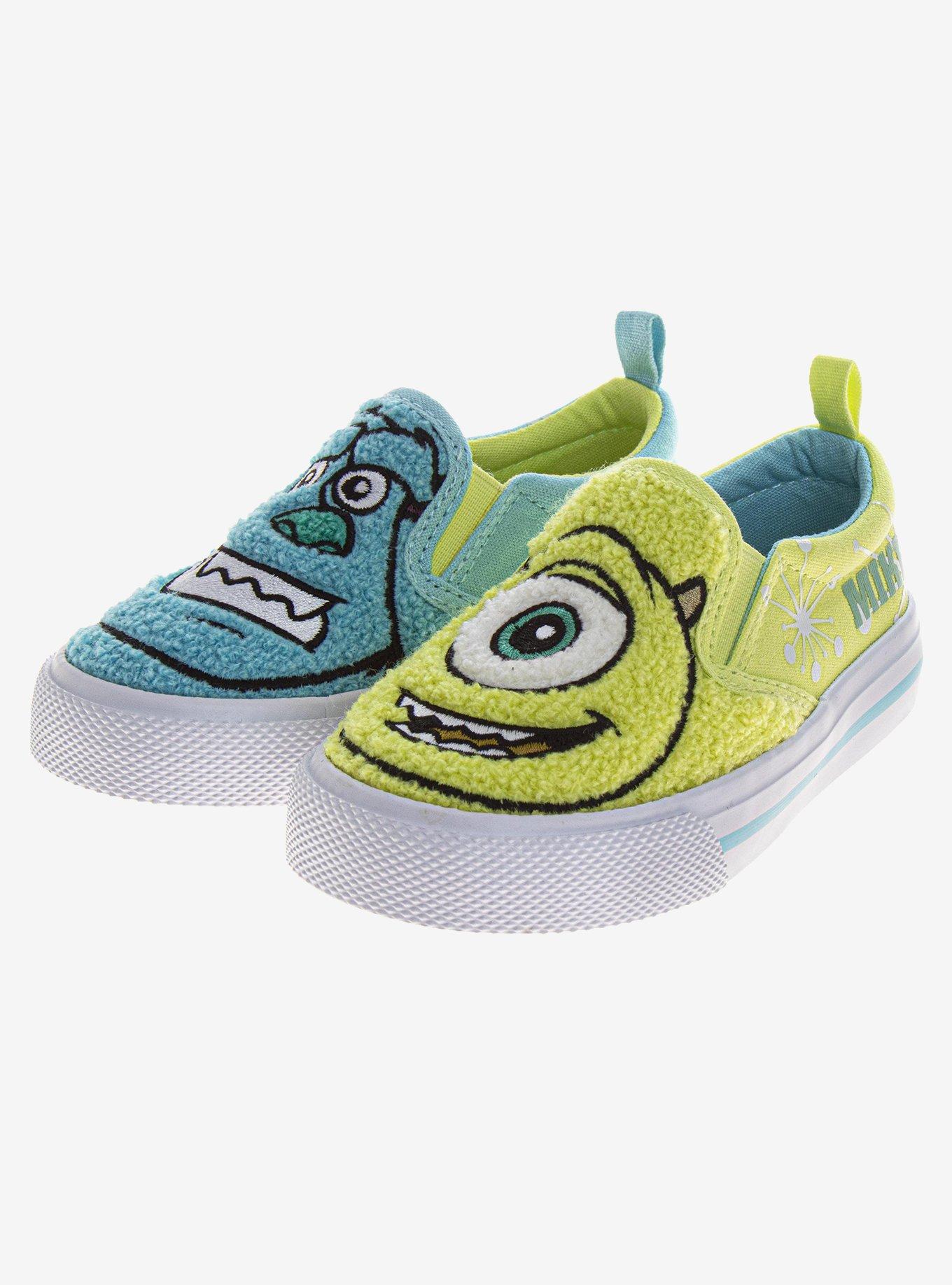Disney Pixar Monsters Inc. Canvas Toddler & Little Kids Sneakers, BLUE, alternate - view 4