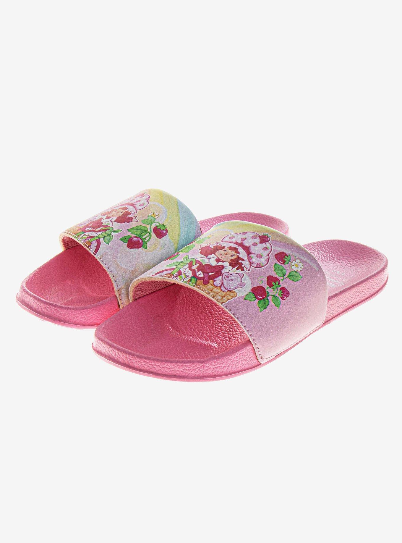 Strawberry Shortcake Comfy Beach Kids Slides, PINK, alternate