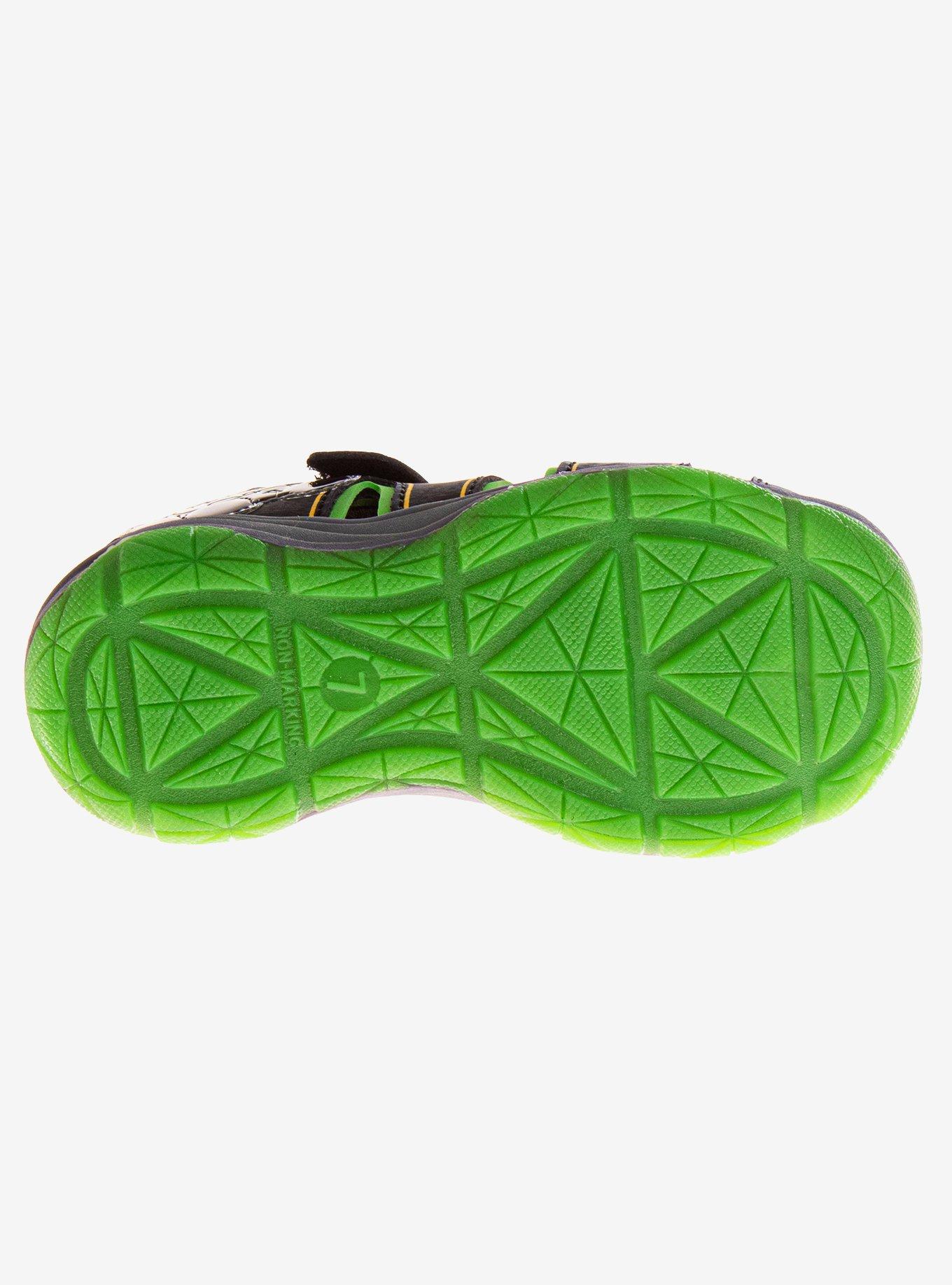 Monster Jam Boys Grave Digger Hook and Loop Toddler & Kids Sandals, BLACK, alternate