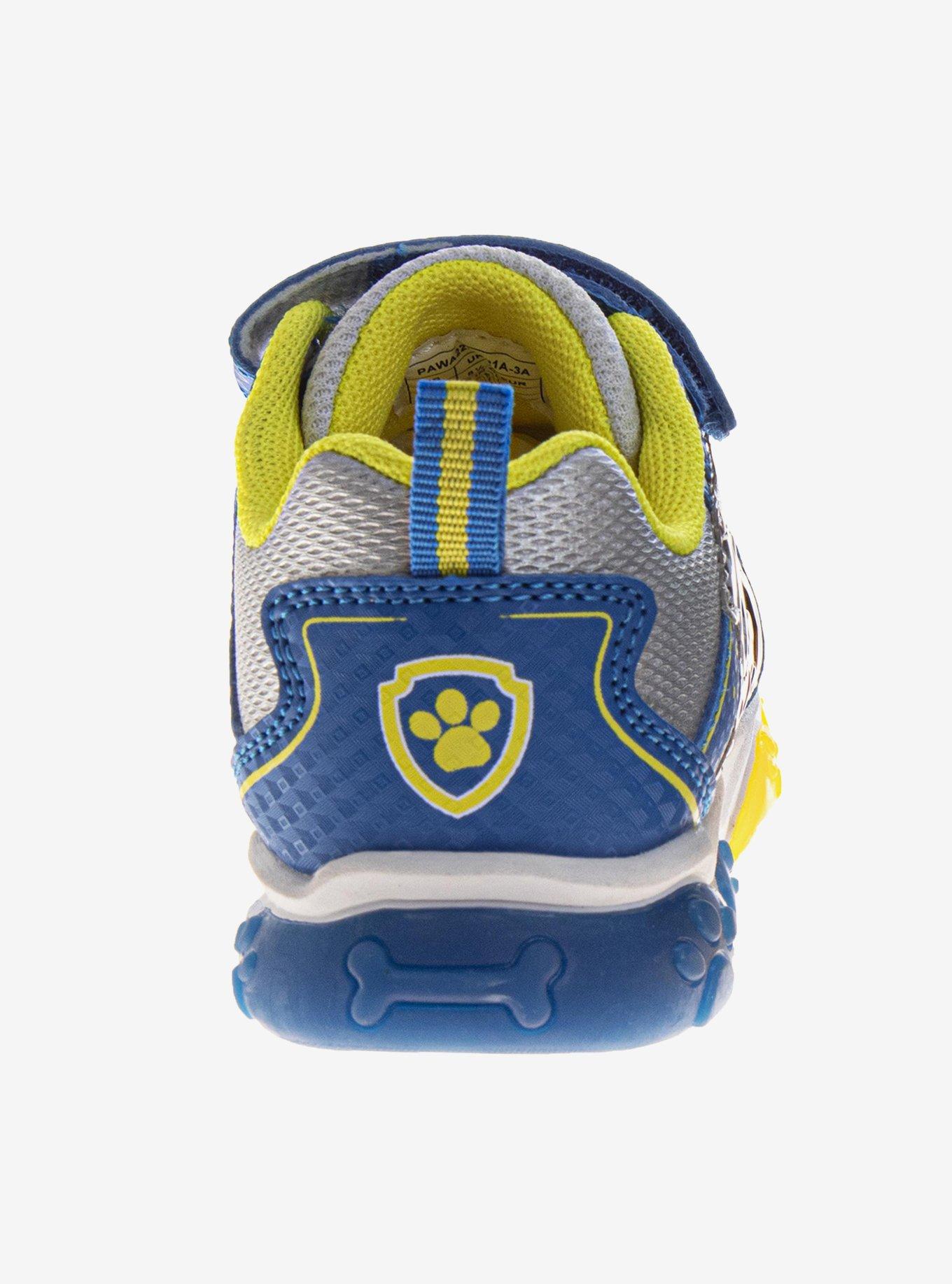 Paw Patrol Hook & Loop Toddler Sneakers, BLUE, alternate