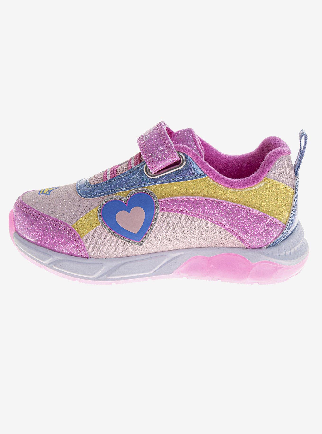 Disney Snow White Hook and Loop Heart Toddler & Little Kids Sneakers, PINK, alternate