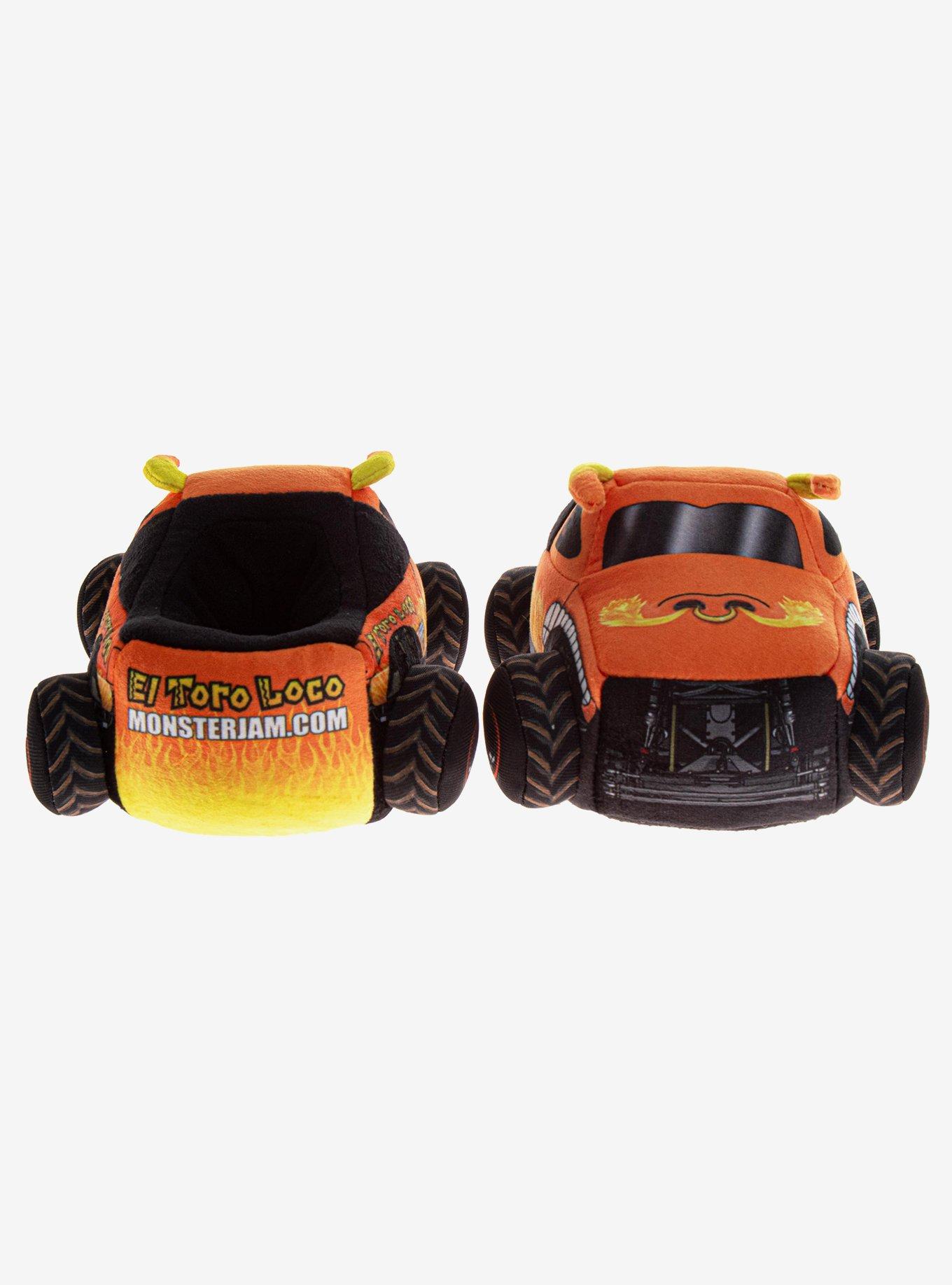 Monster Jam El Toro Loco Slip-On Toddler & Little Kids Slippers, ORANGE, alternate