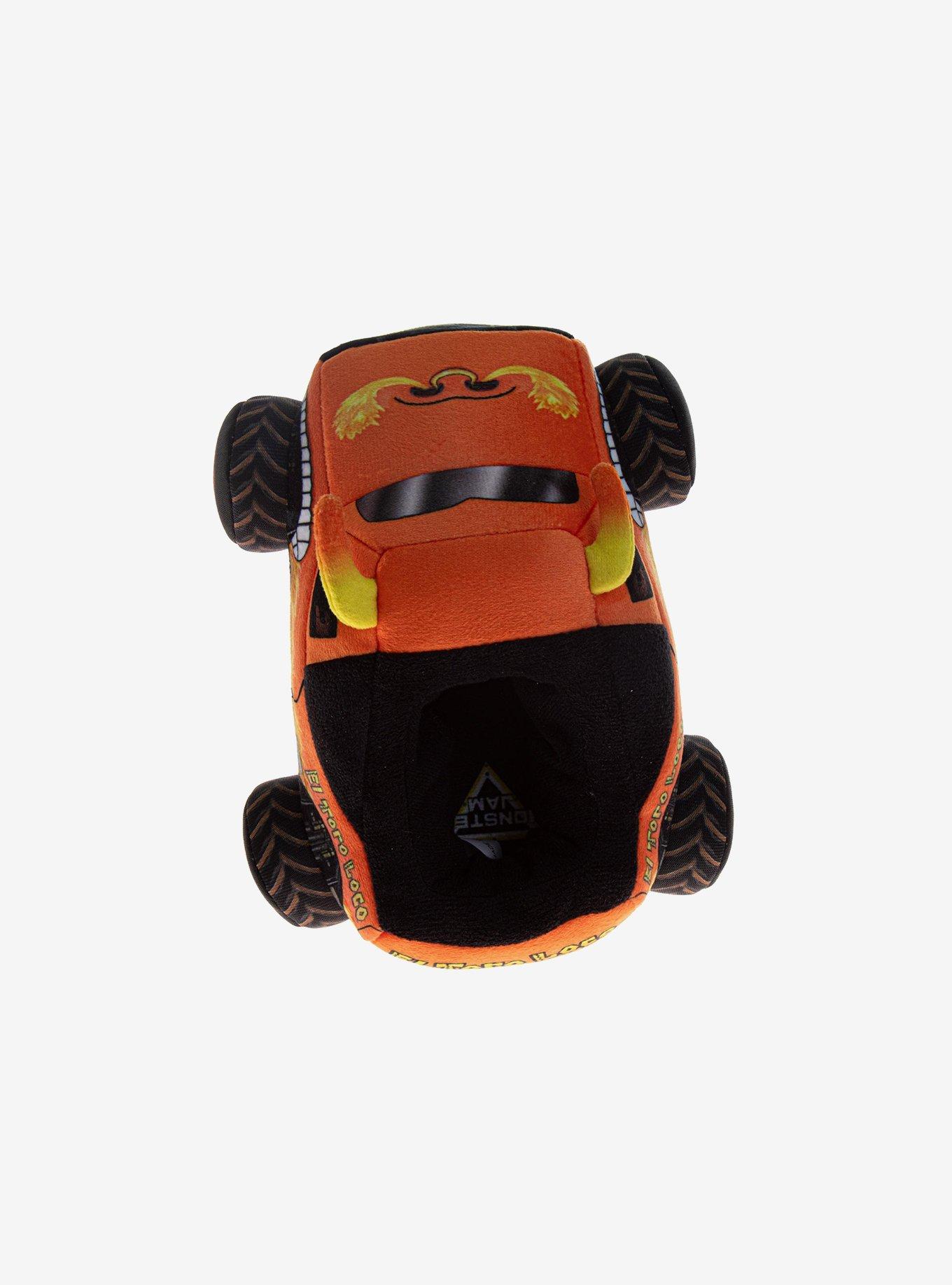 Monster Jam El Toro Loco Slip-On Toddler & Little Kids Slippers, ORANGE, alternate