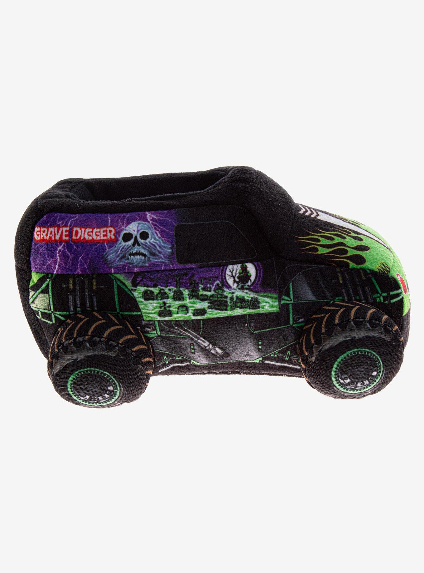 Monster Jam Grave Digger Slip-On Toddler & Little Kids Slippers, , hi-res