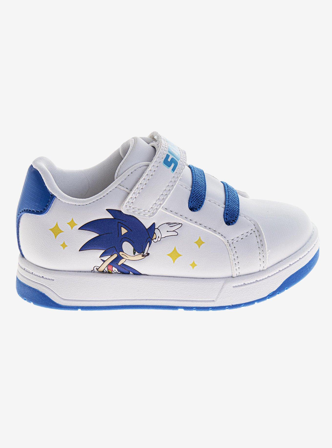 Sonic The Hedgehog Hook and Loop Toddler & Little Kids Sneakers, , hi-res