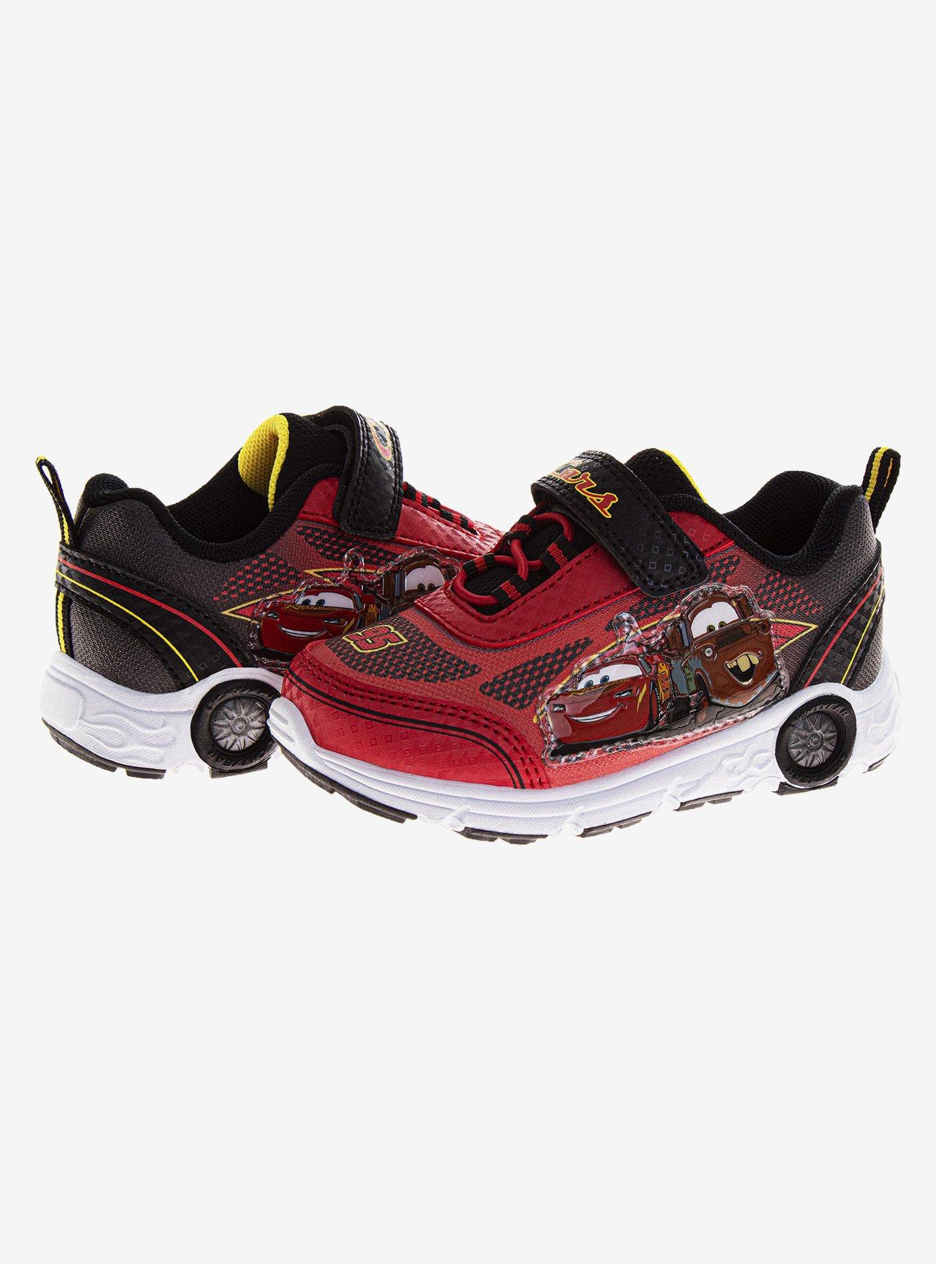 Disney Pixar Cars High-Top Toddler & Little Kids Sneakers, RED, alternate