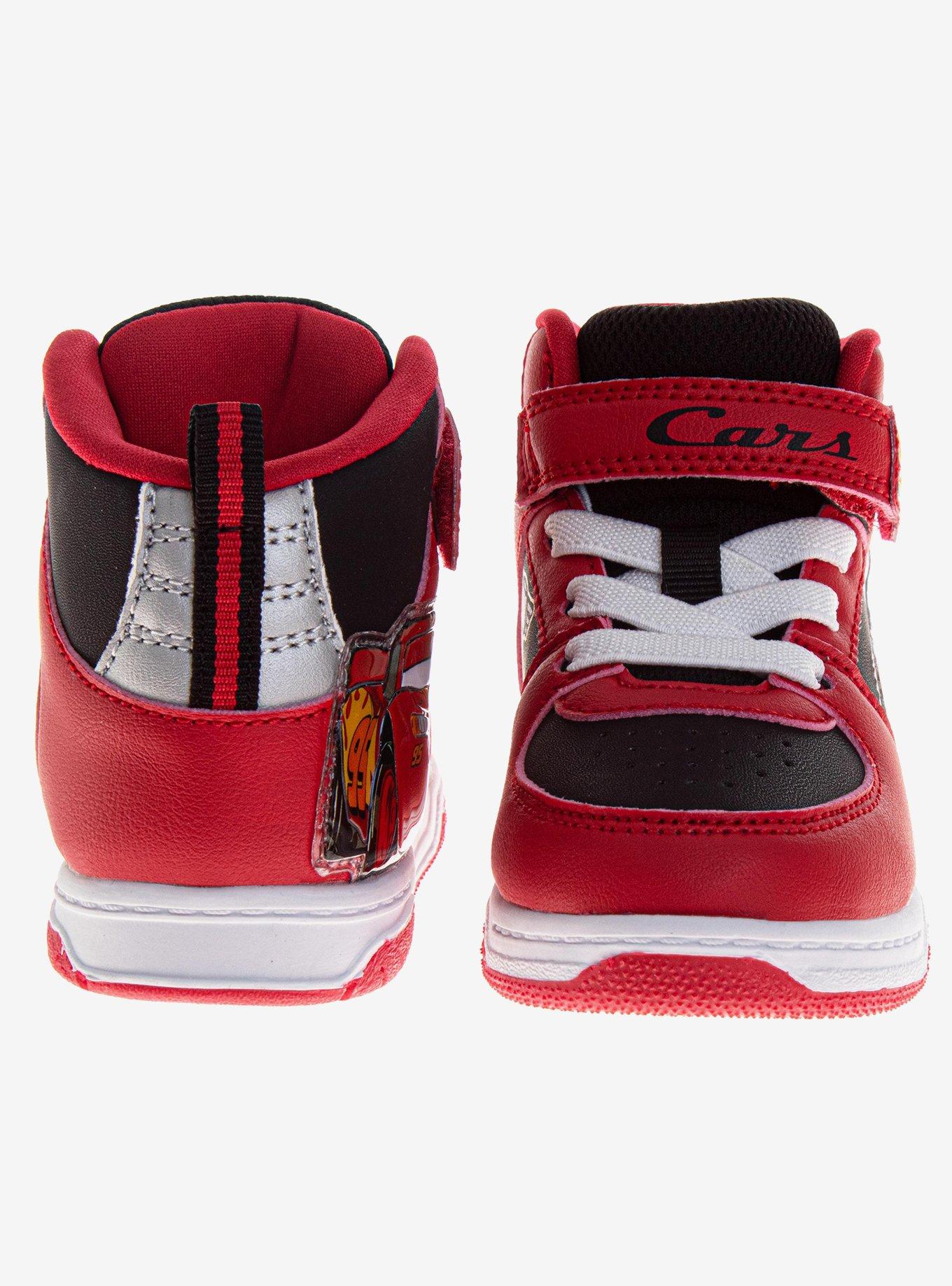 Disney Pixar Cars High-Top Toddler & Little Kids Sneakers, RED, alternate