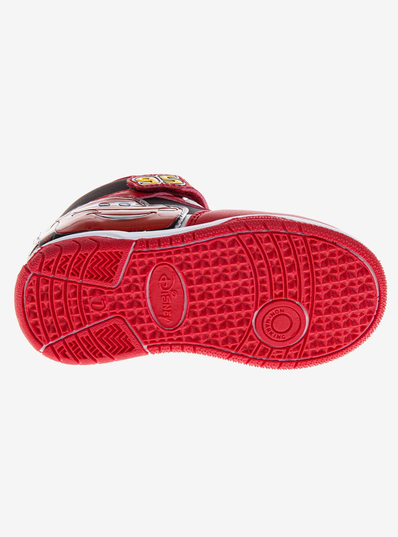 Disney Pixar Cars High-Top Toddler & Little Kids Sneakers, RED, alternate