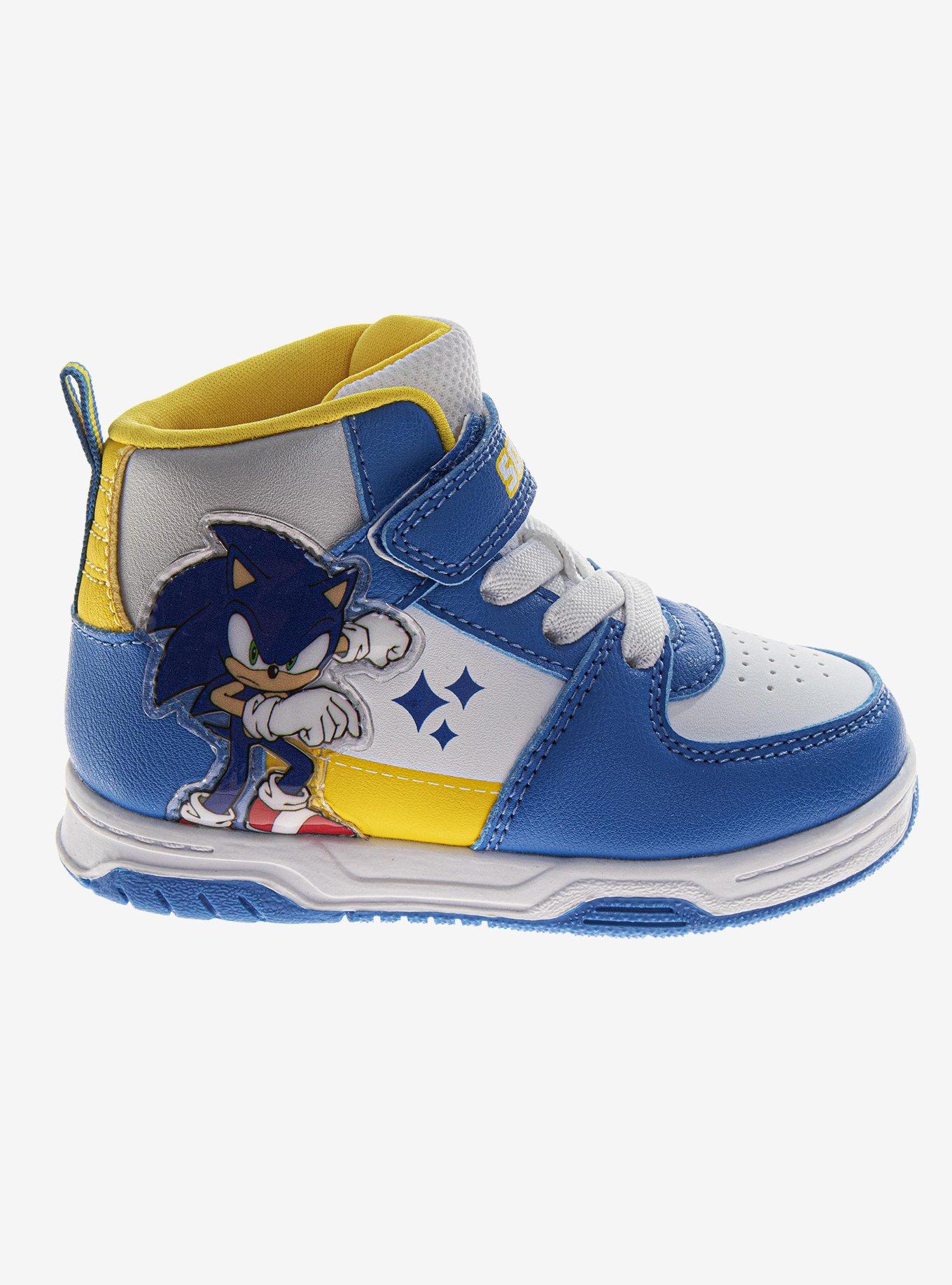 Sonic The Hedgehog Hook and Loop Toddler & Little Kids Sneakers, , hi-res
