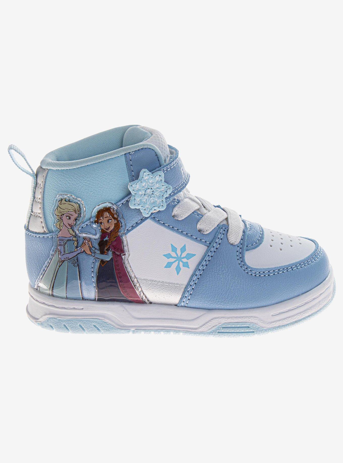 Disney Frozen Elsa and Anna Hook and Loop Toddler & Little Kids Sneakers, , hi-res