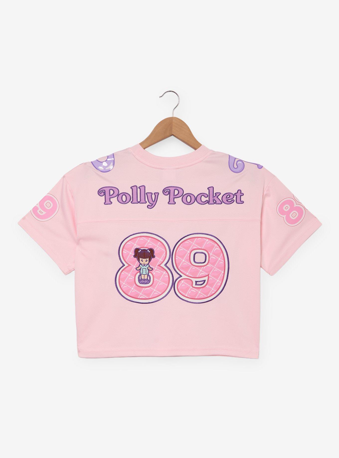 Polly Pocket™ Women's Cropped Football Jersey - BoxLunch Exclusive