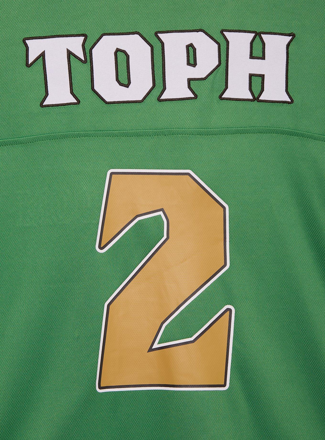 Avatar: The Last Airbender Toph Earth Kingdom Women's Plus Size Cropped Football Jersey - BoxLunch Exclusive, , alternate - view 4