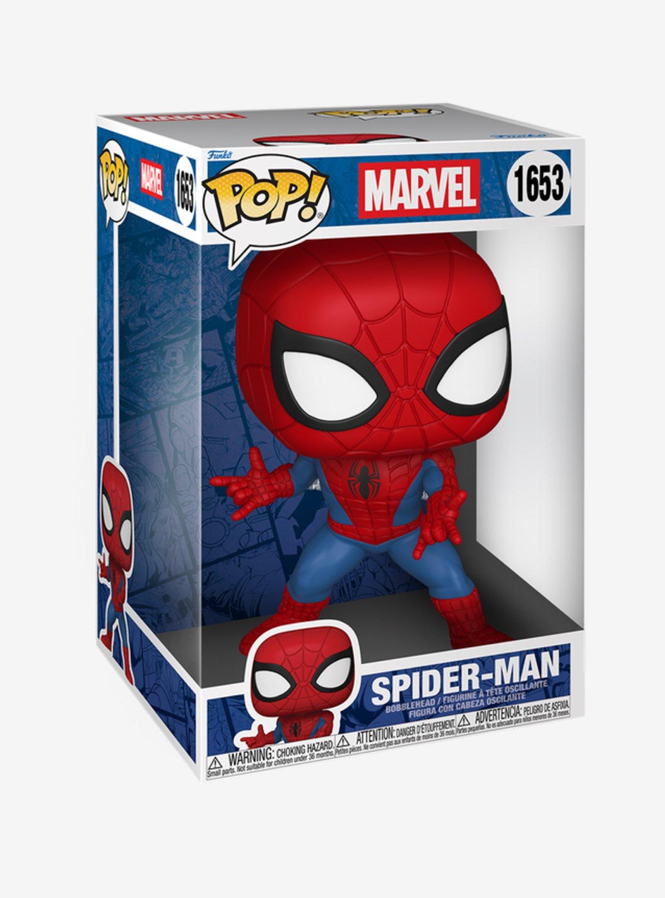 Funko Marvel Pop! Jumbo Spider-Man Vinyl Bobblehead, , alternate - view 2