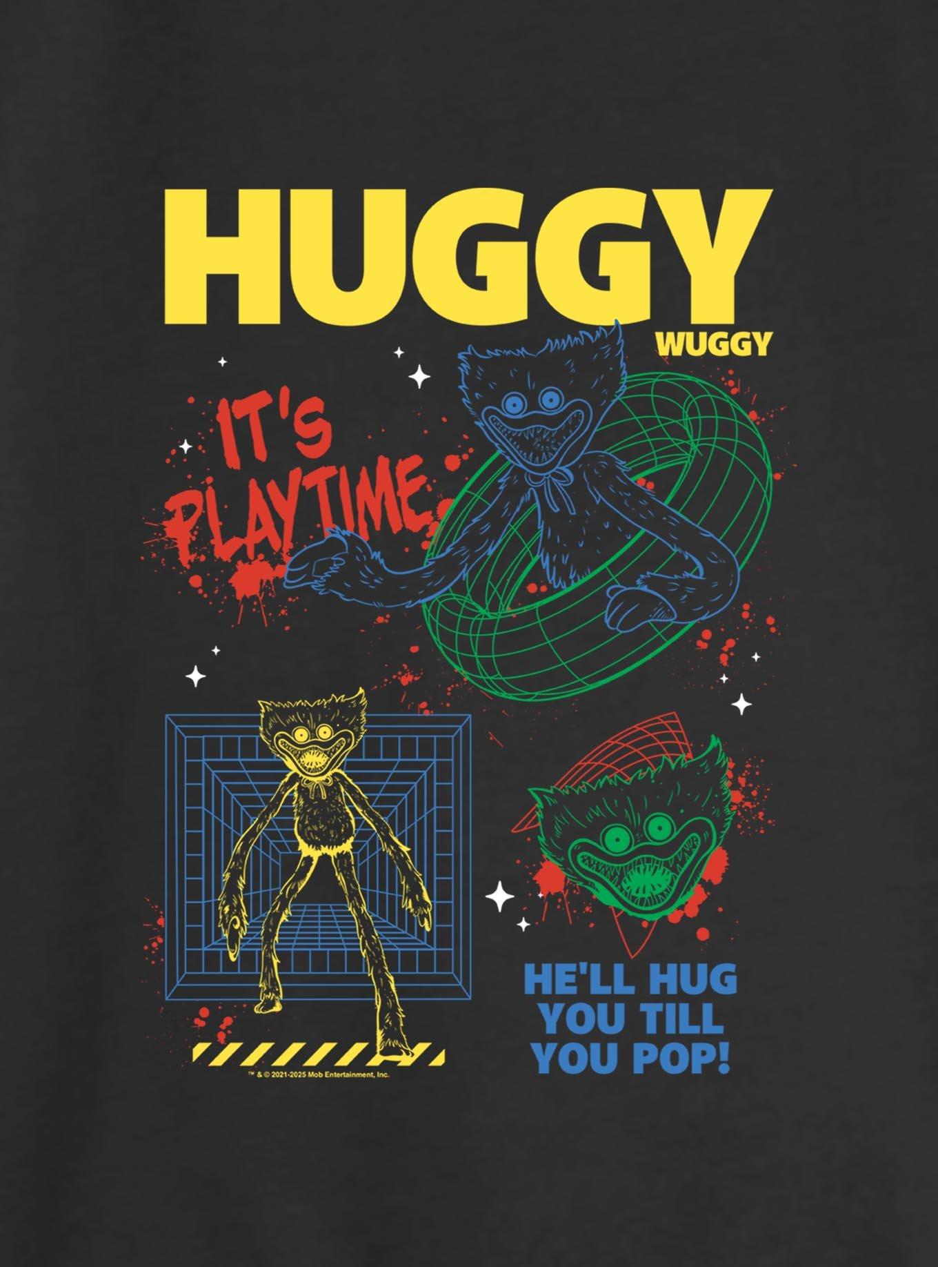 Poppy Playtime Huggy Wants To Play Girls Slouchy Sweatshirt, , hi-res