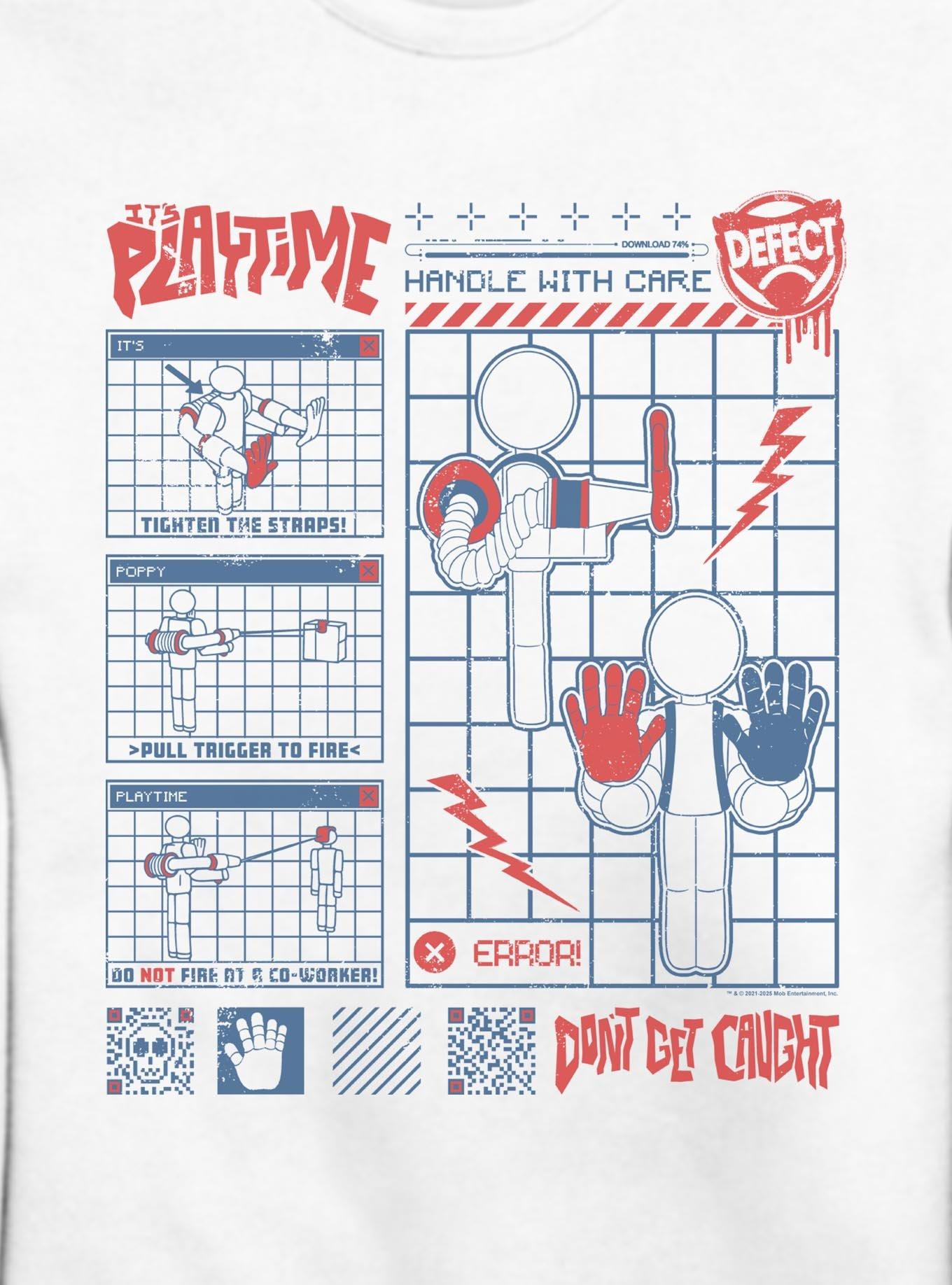 Poppy Playtime Player Scheme Sweatshirt, , hi-res