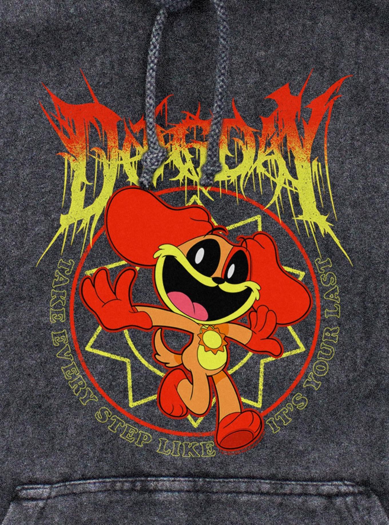 Poppy Playtime Dogday Enjoy Every Step Mineral Wash Hoodie, , hi-res