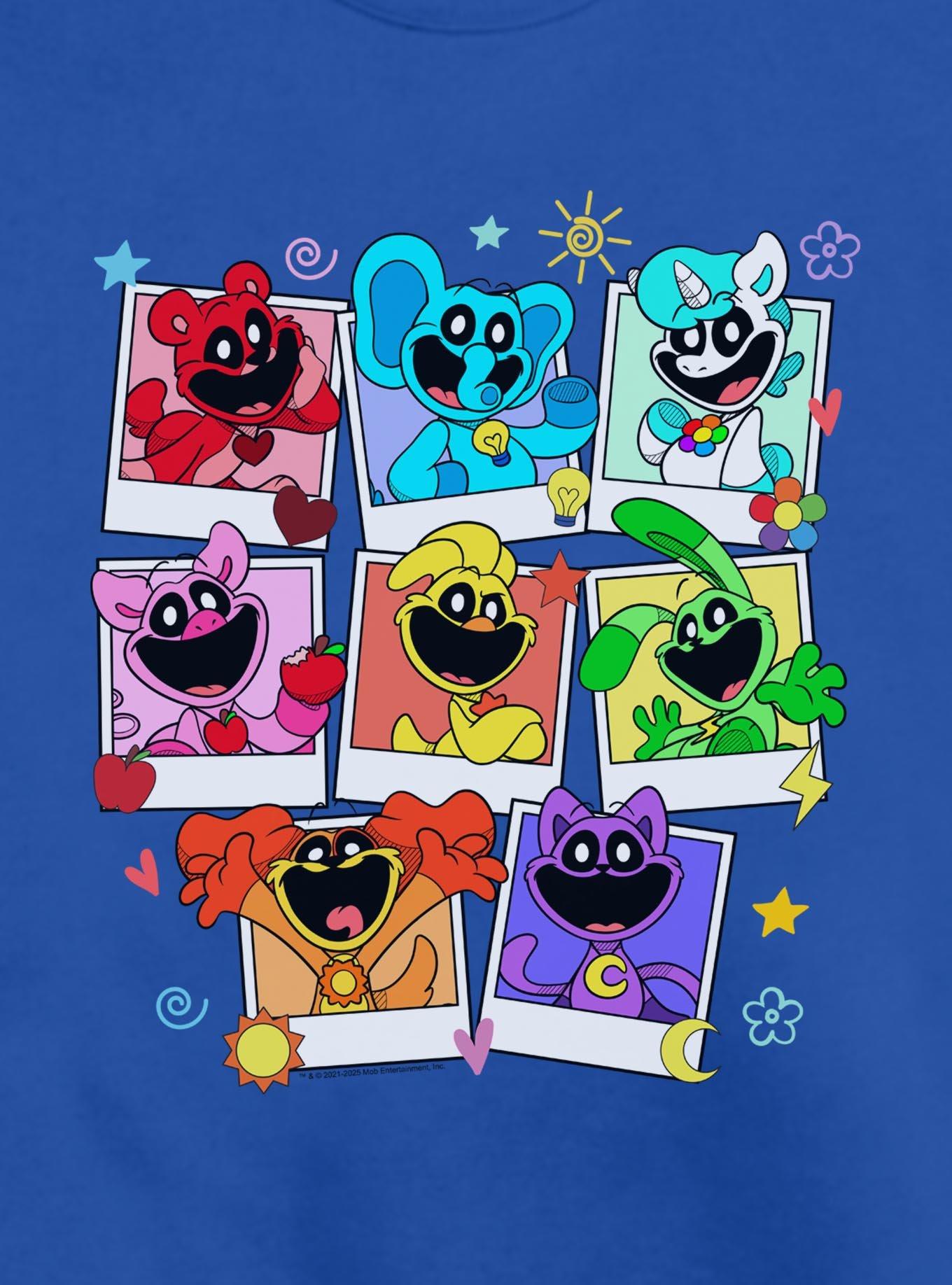 Poppy Playtime Polaroid Smiling Critters Sweatshirt, , hi-res