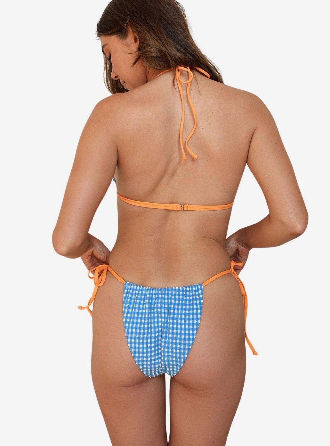 Dippin' Daisy's Lagoon Paris Cheeky Bikini Bottom, BLUE, alternate