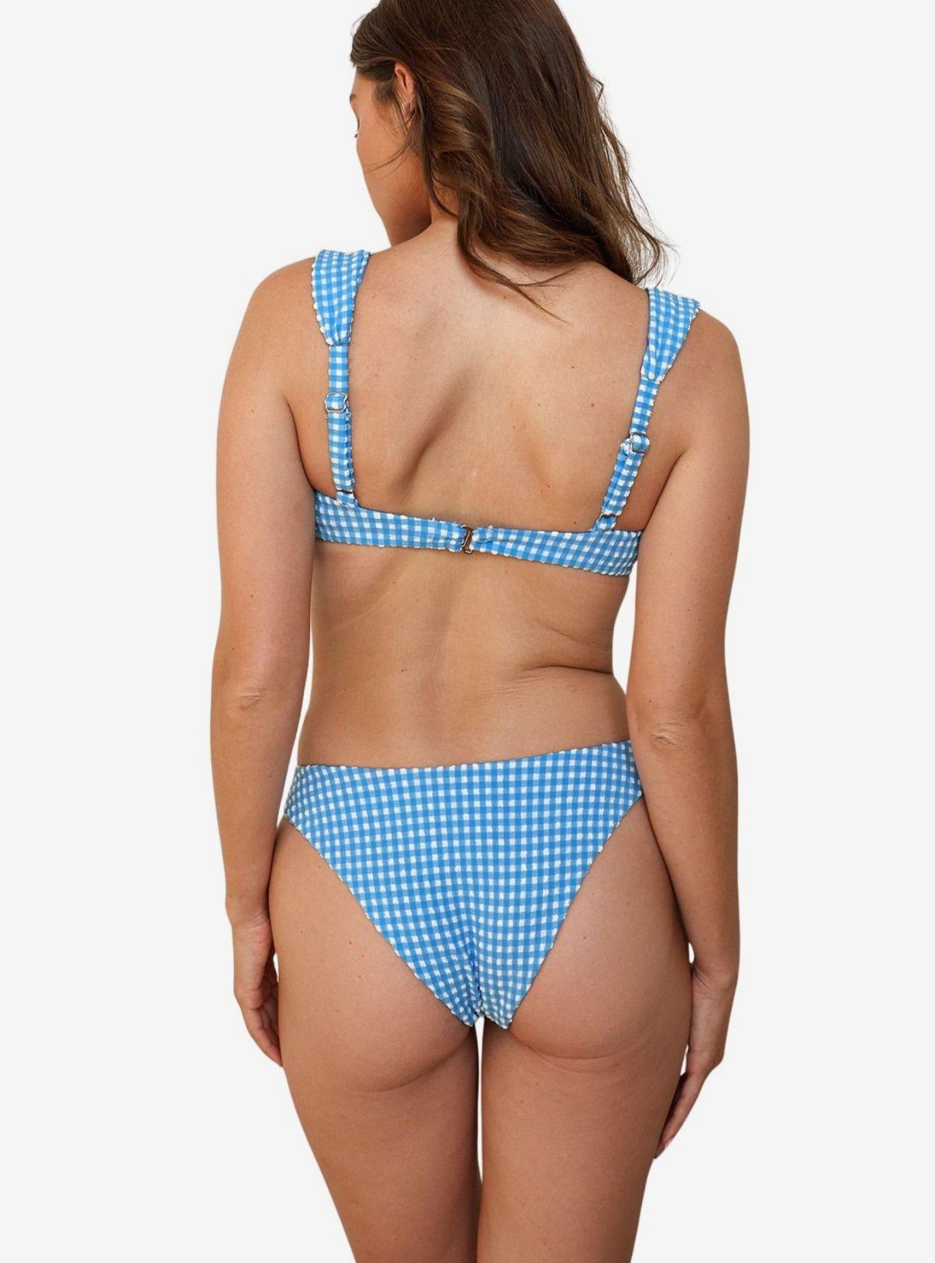 Dippin' Daisy's Lagoon Athena Underwire Bikini Top, BLUE, alternate